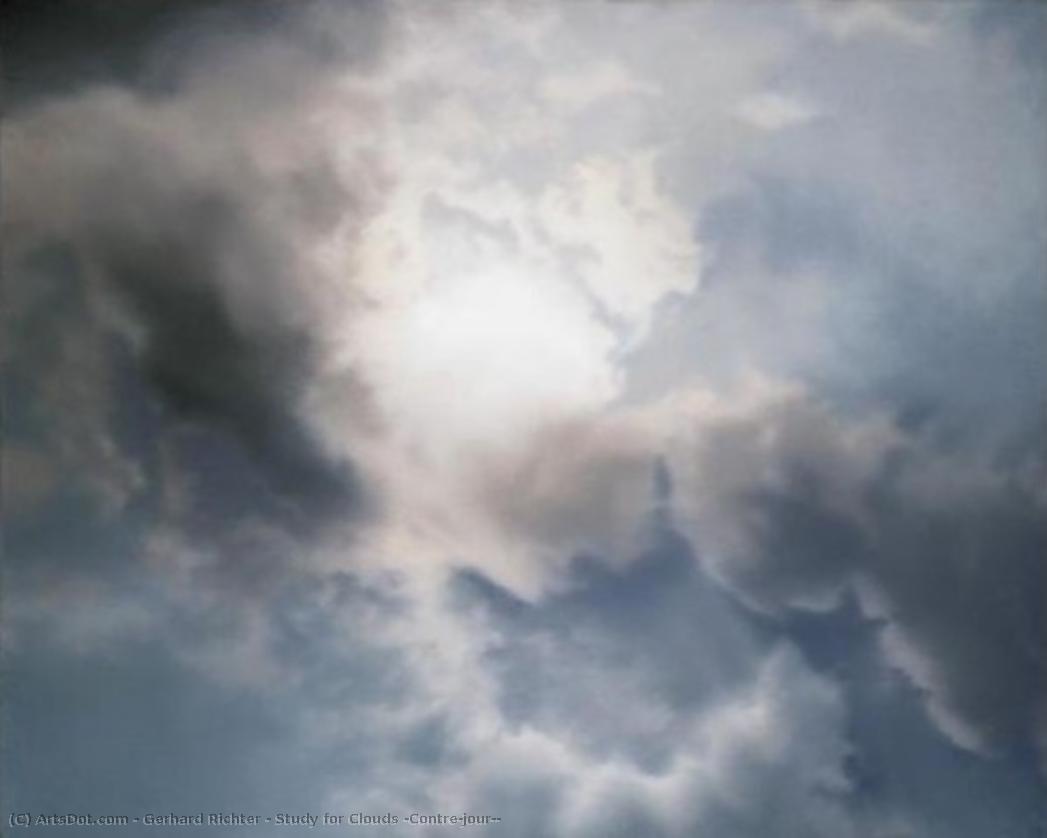 Wolkenstudie (gegenlicht) — Gerhard Richter