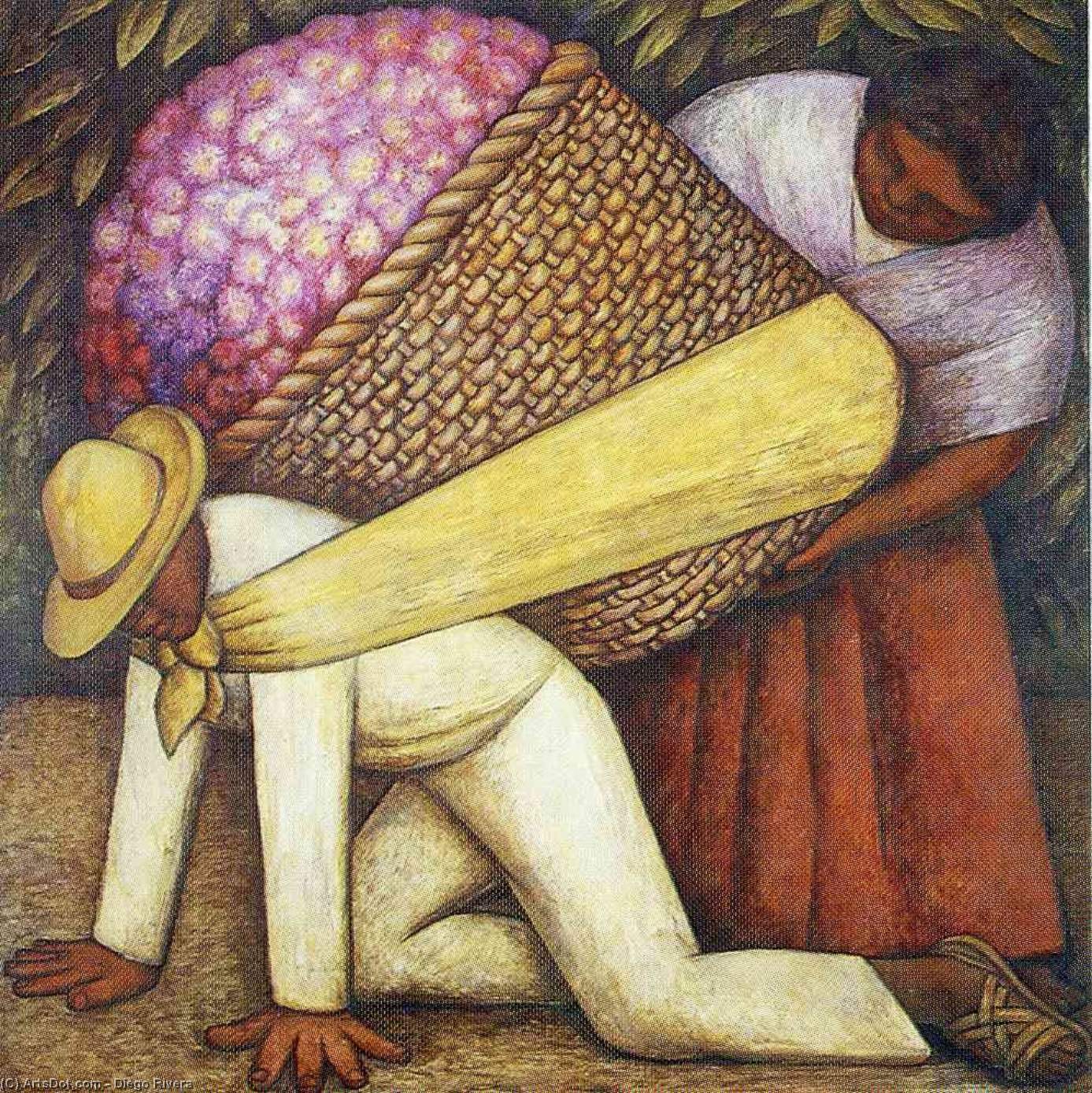 Der Blütenförderer — Diego Rivera