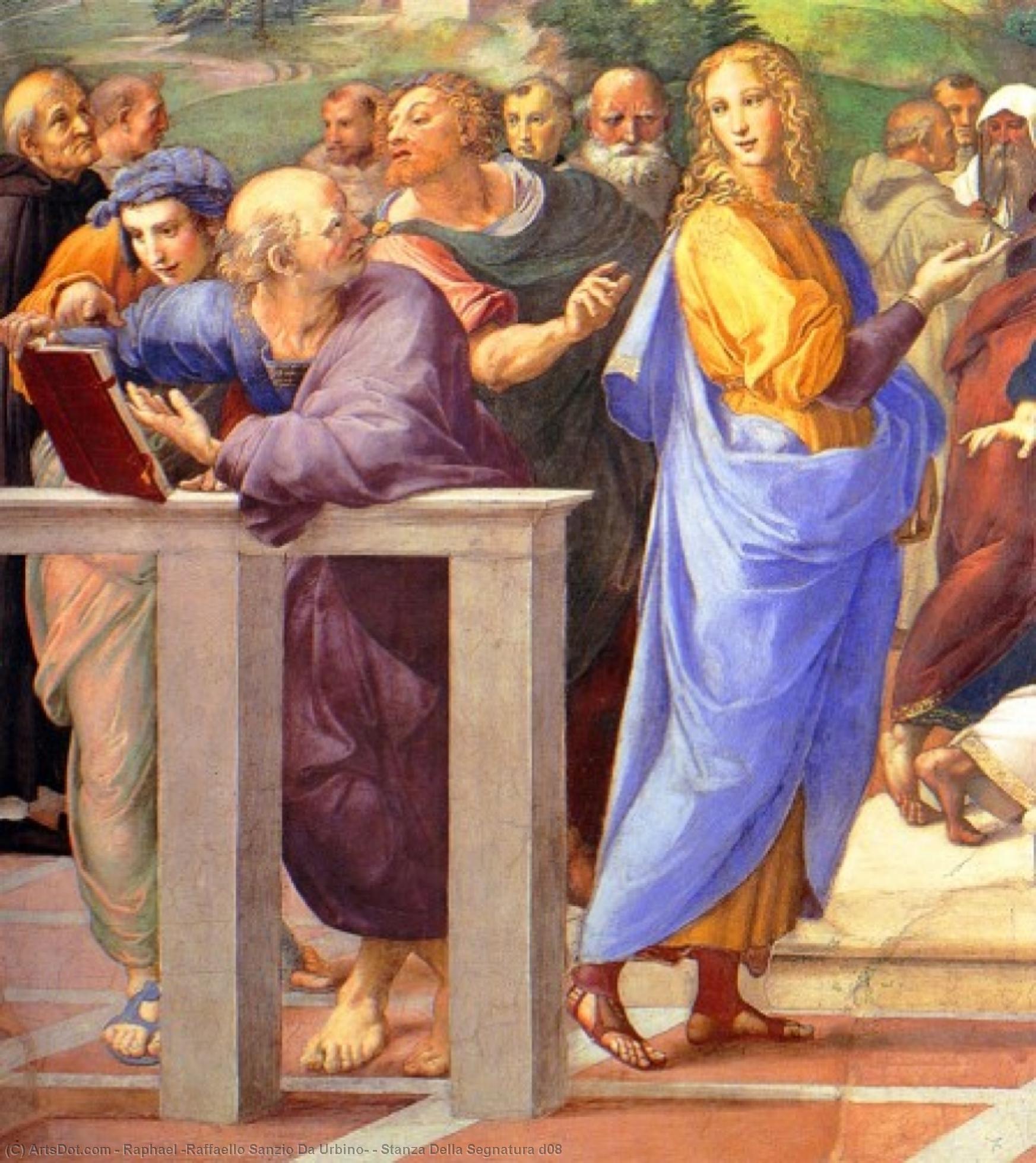 Stanza Della Segnatura D08 — Raffaello