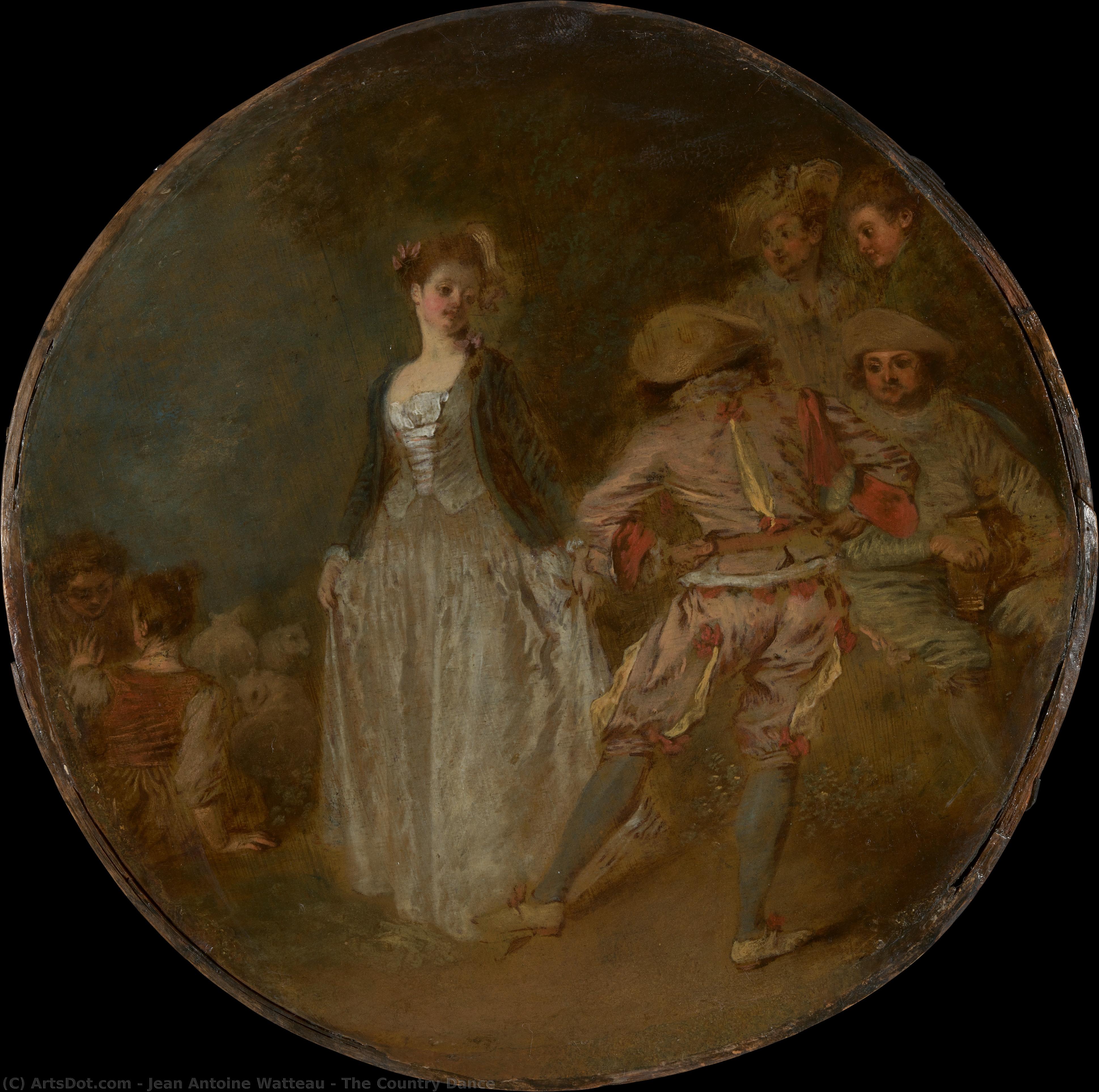 Die Schäfchenidylle — Jean-antoine Watteau