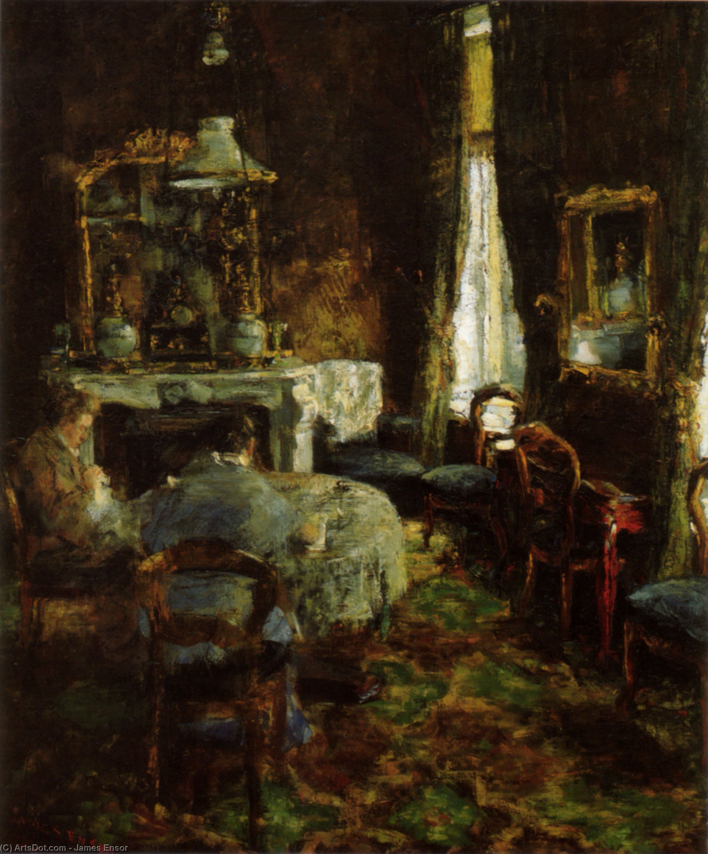 Das Bürgersalon — James Ensor
