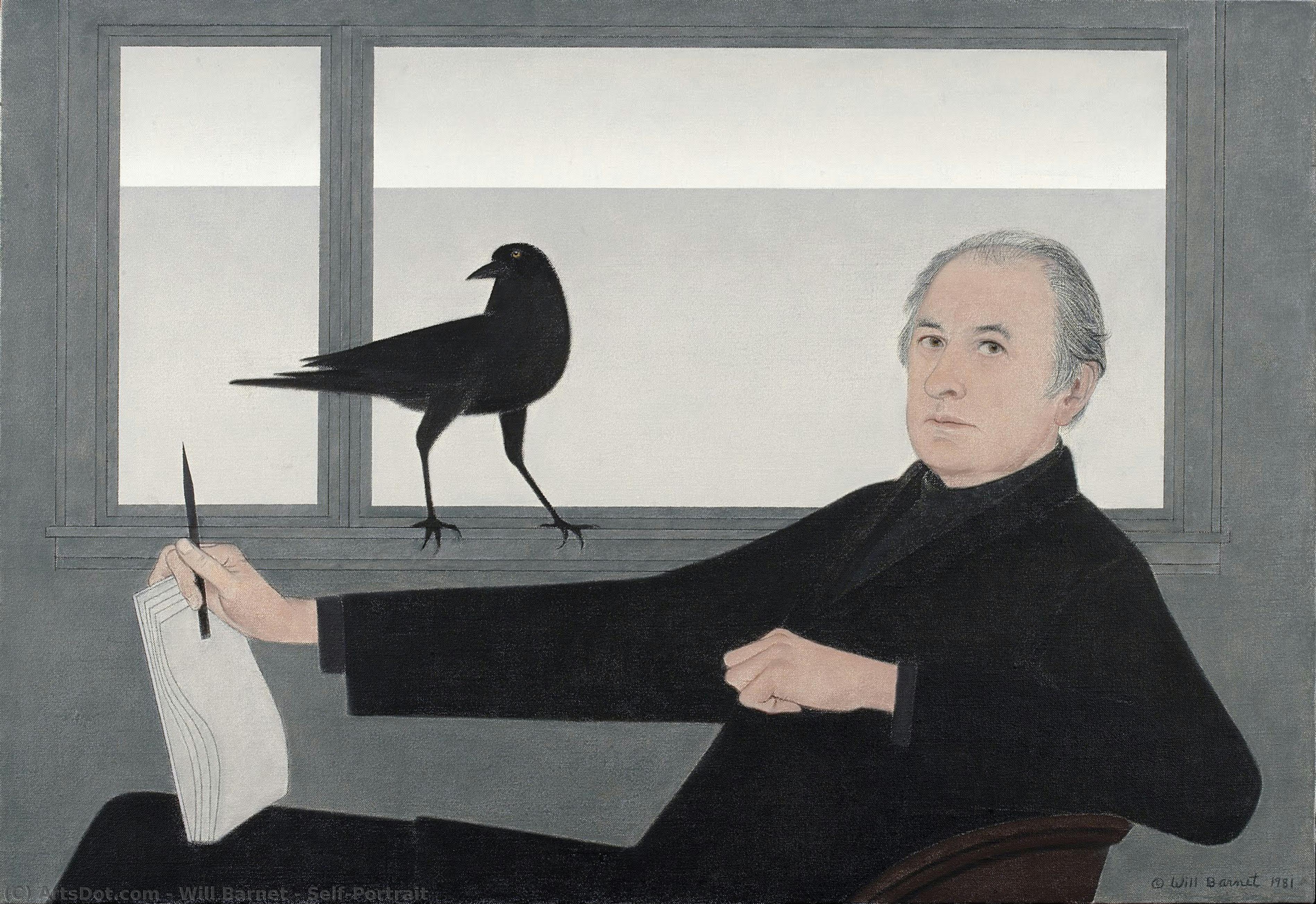 Self-portrait — Will Barnet
