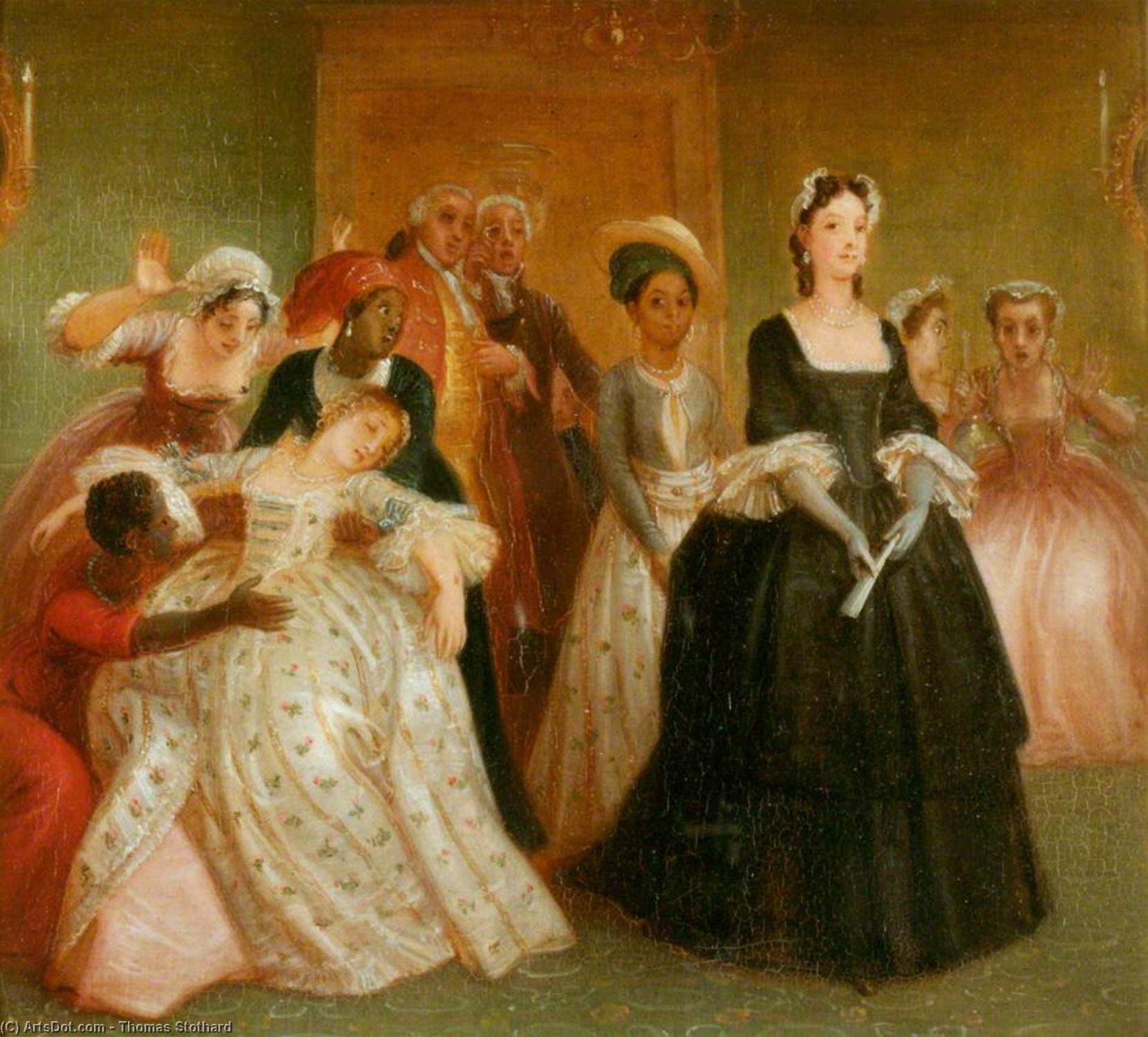 Brunetta And Phillis — Thomas Stothard