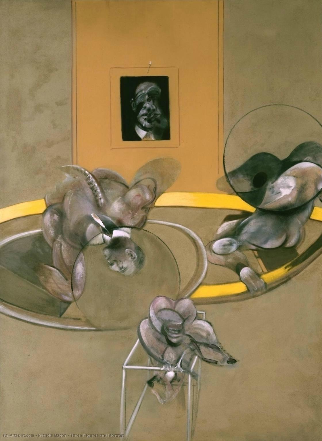 Tre Figure E Ritratto — Francis Bacon