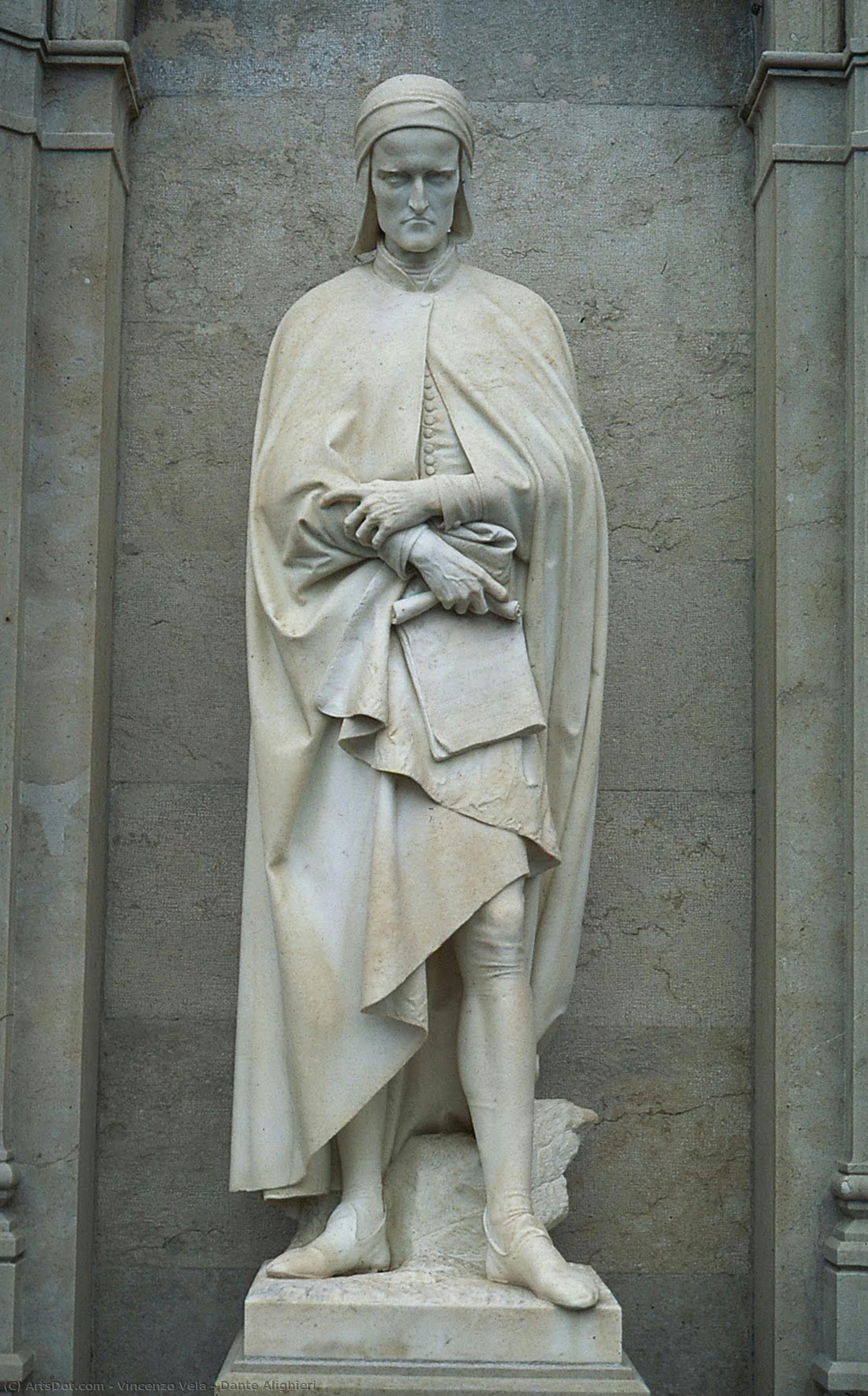 Dante Alighieri — Vincenzo Vela