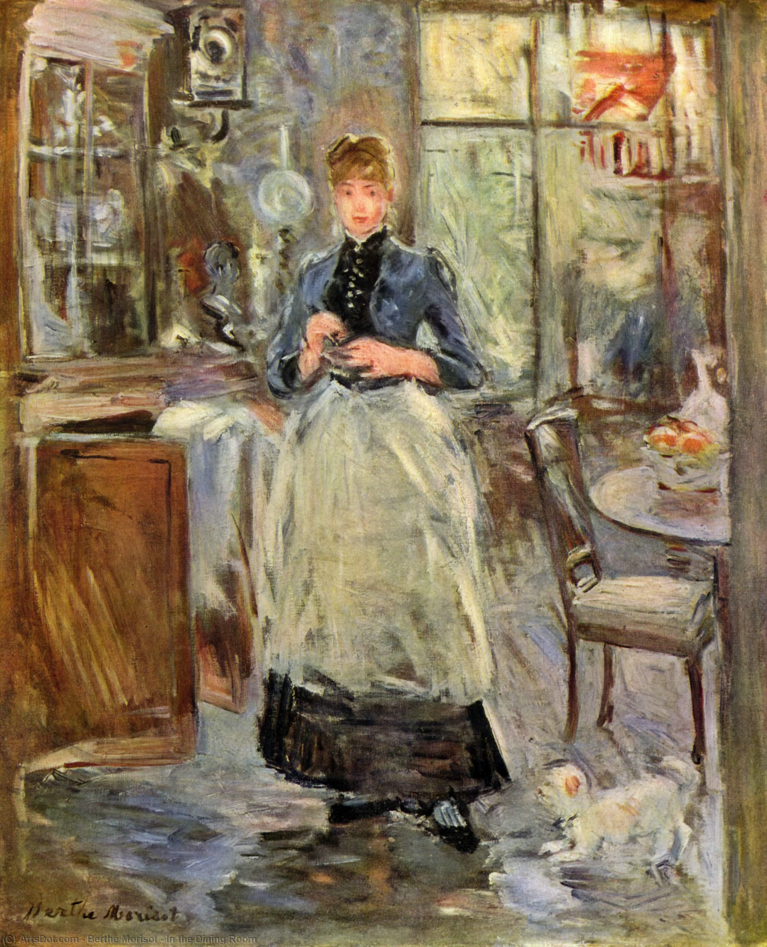 In The Dining Room — Berthe Morisotová