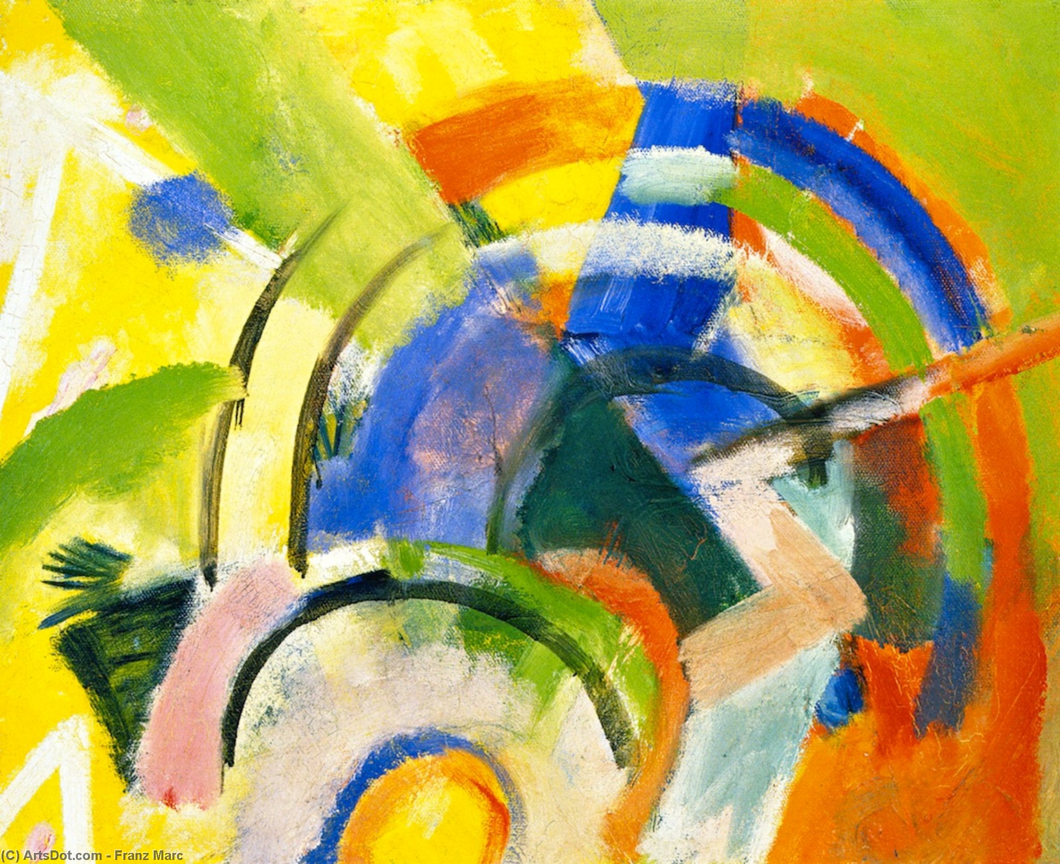 Composizione Piccola Iv — Franz Marc