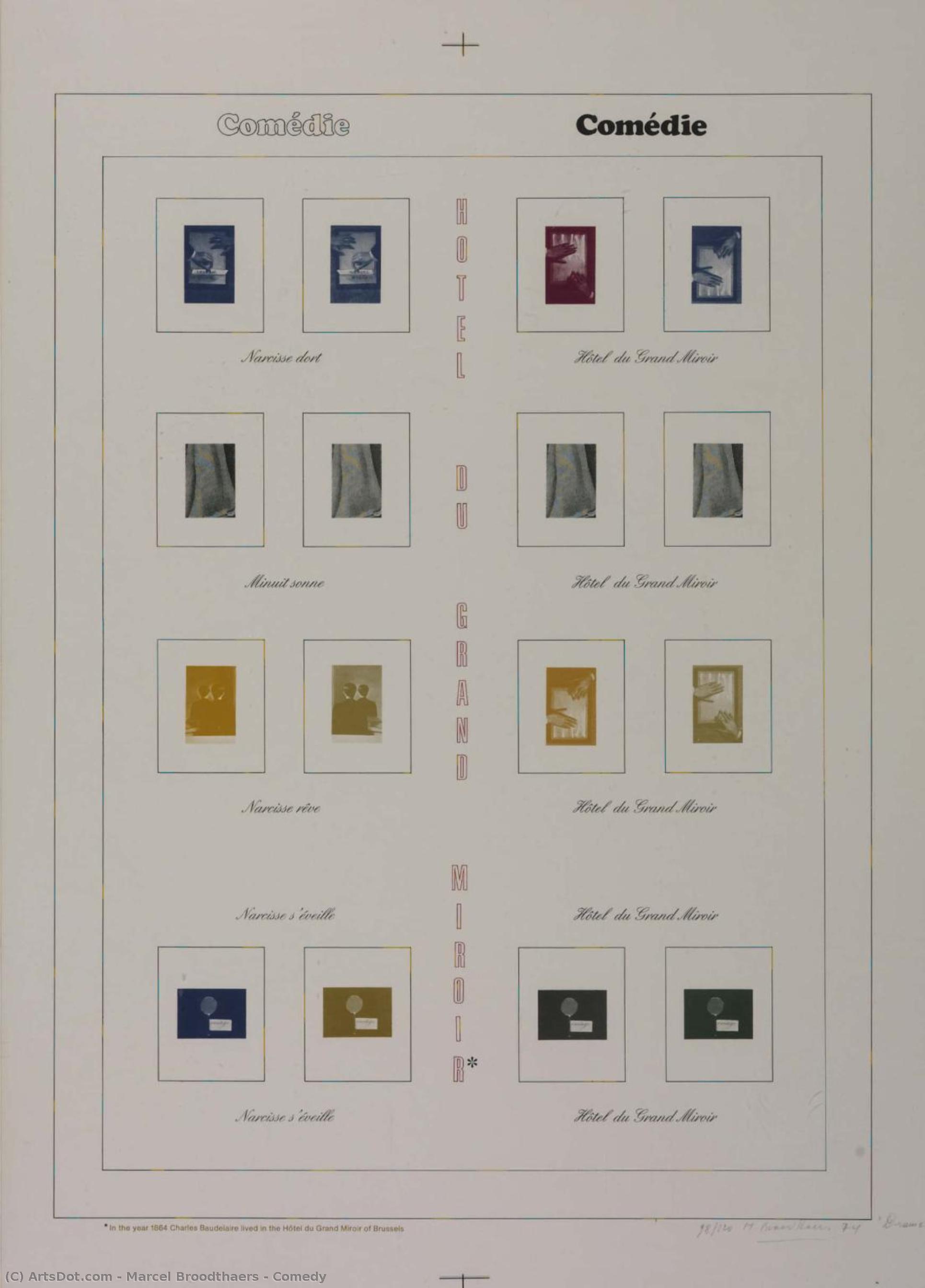 Comedy — Marcel Broodthaers
