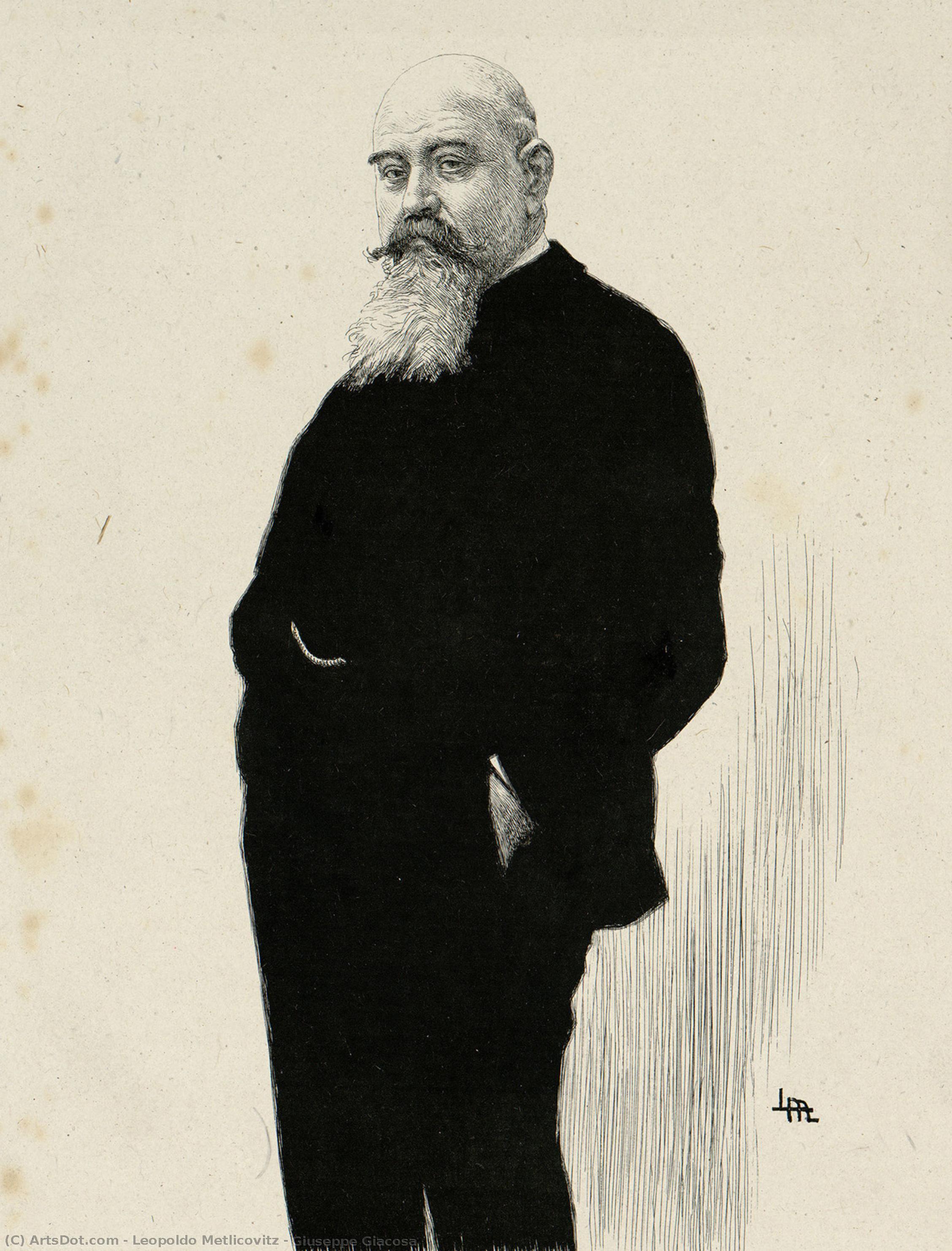 Giuseppe Giacosa — Leopoldo Metlicovitz