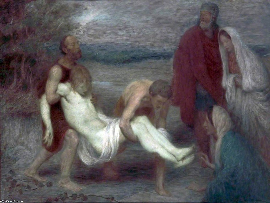 The Entombment — Edward William Stott
