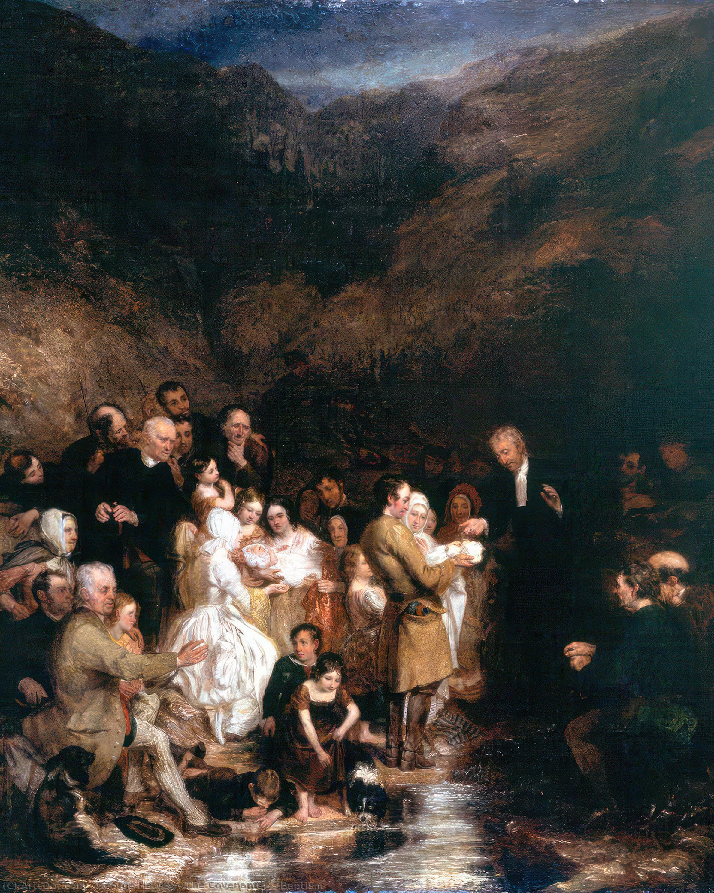 The Covenanter's Baptism — George Harvey