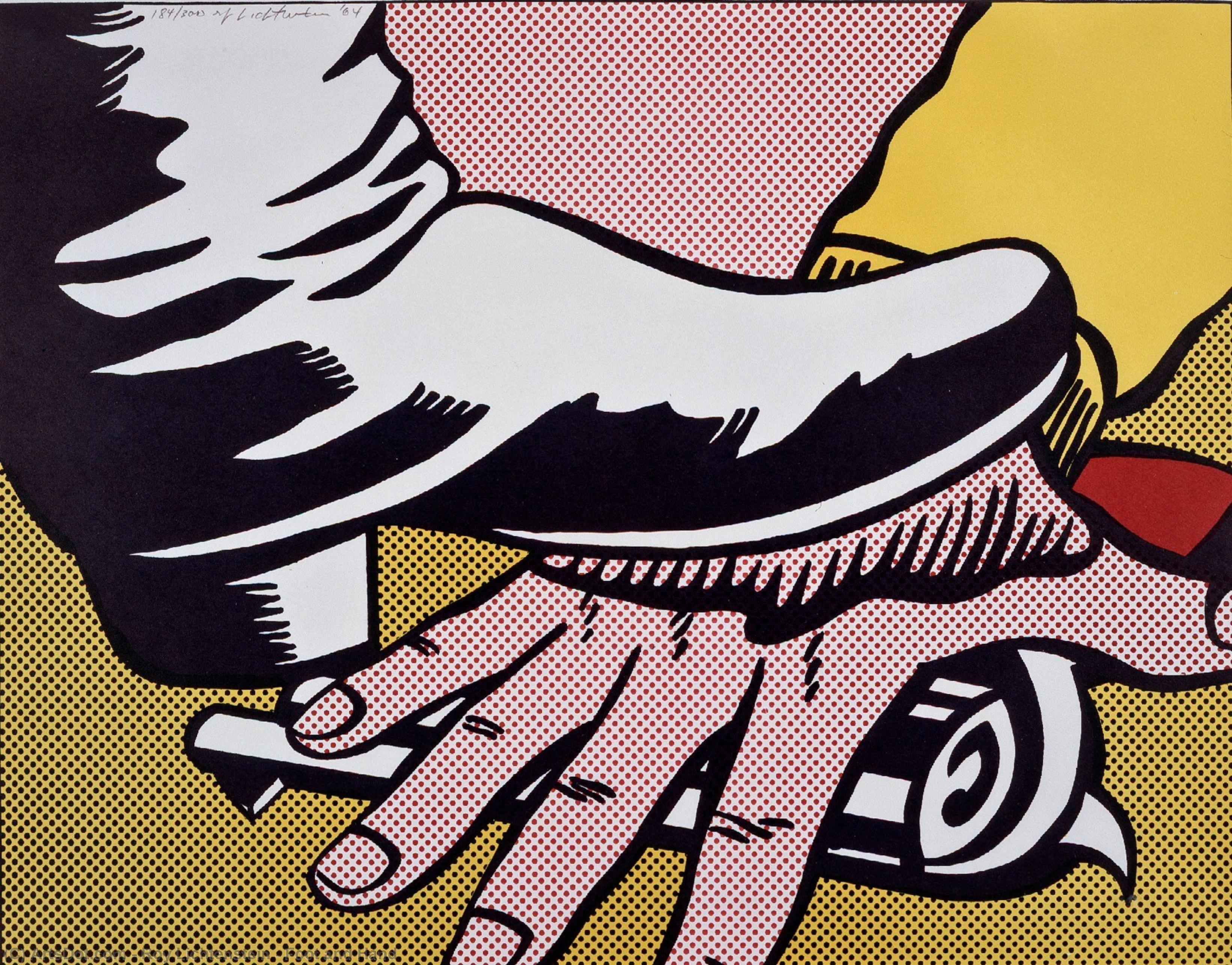 Foot And Hand — Roy Lichtenstein