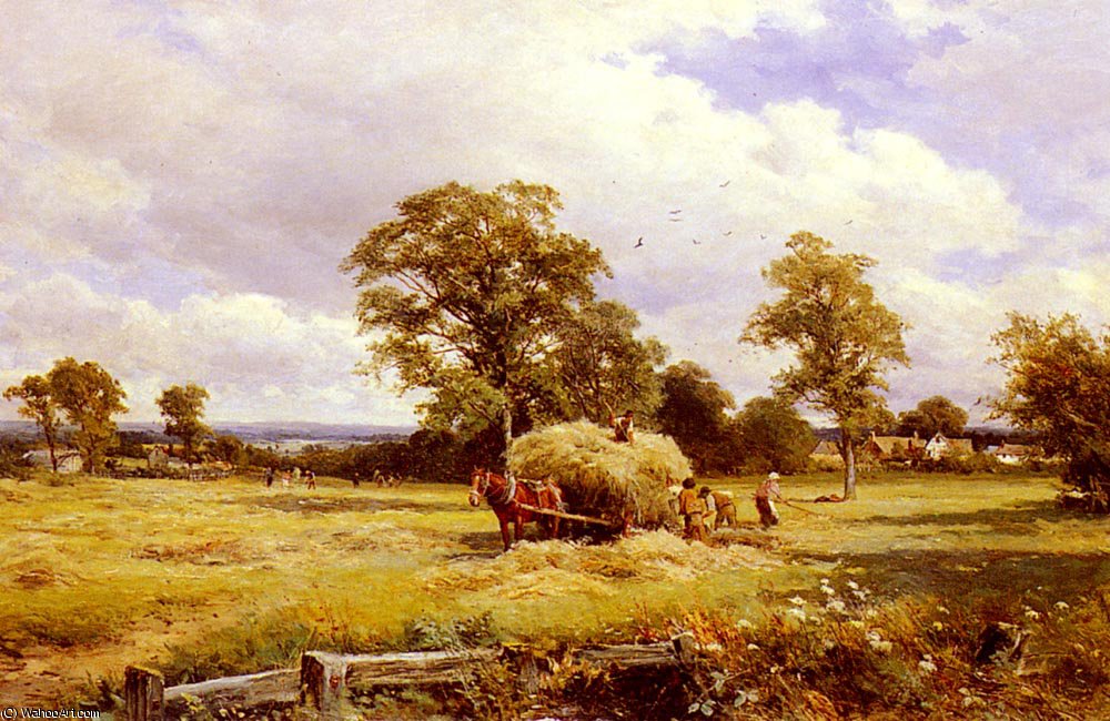 A Warwickshire Hayfield — David Bates