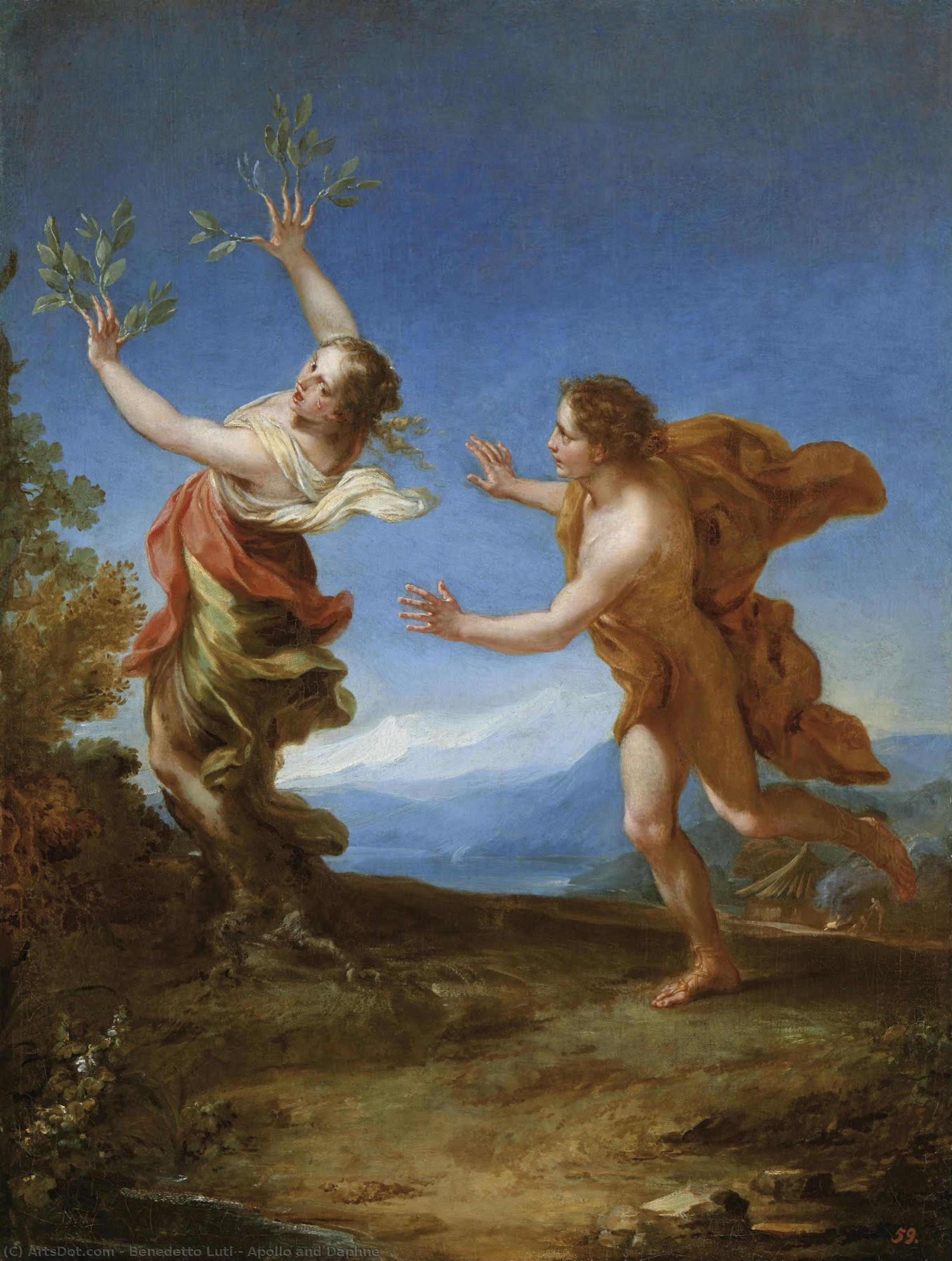 Apollo And Daphne — Benedetto Luti