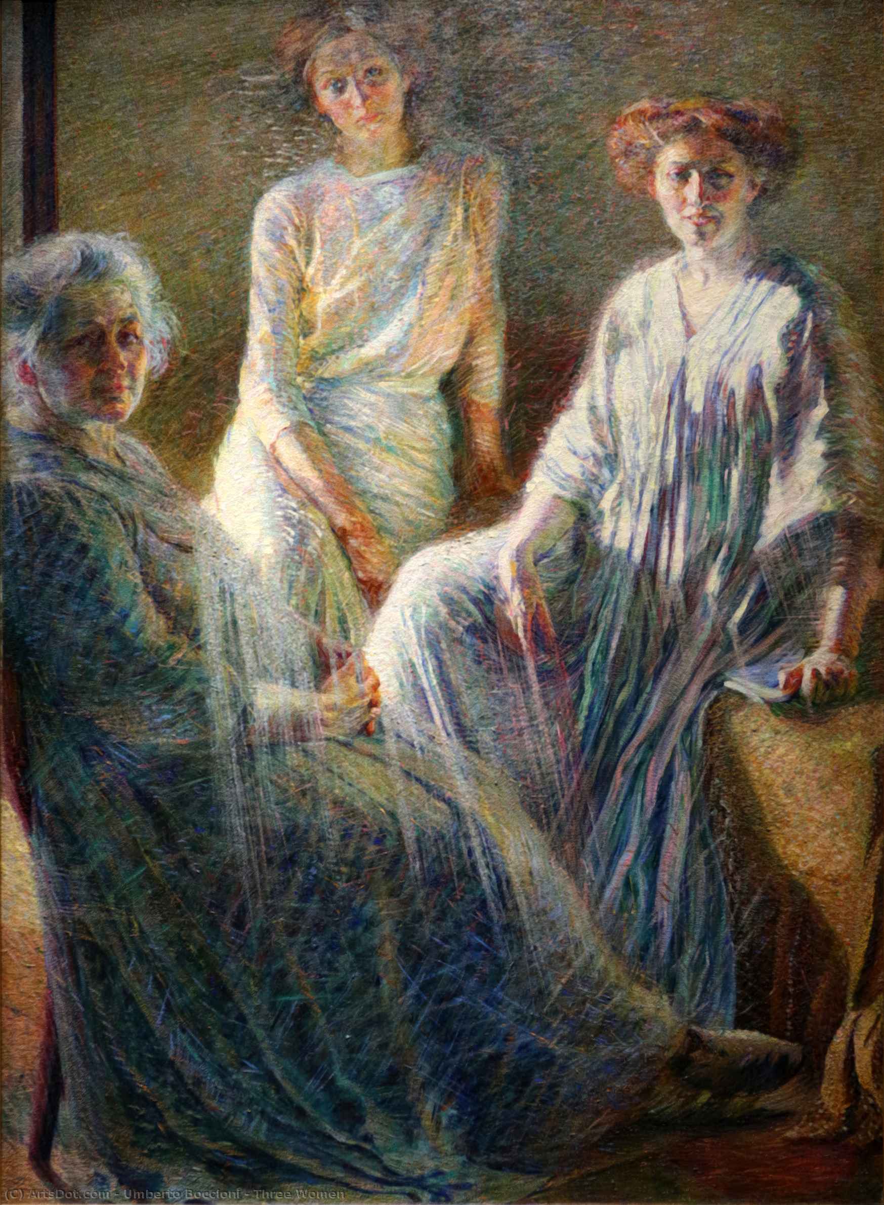 Tři Ženy — Umberto Boccioni