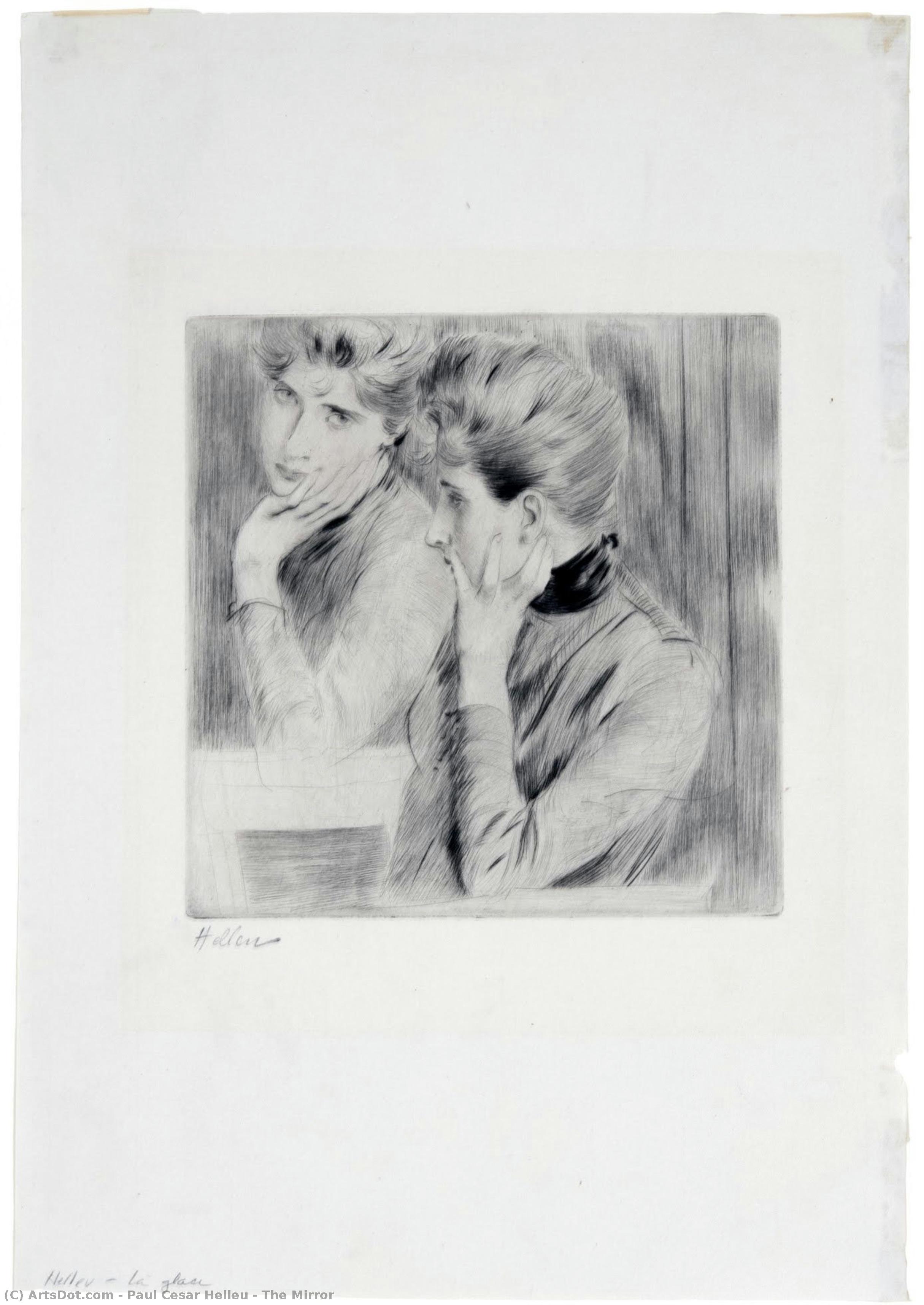 The Mirror — Paul César Helleu