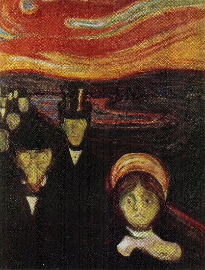 Anxiety — Edvard Munch