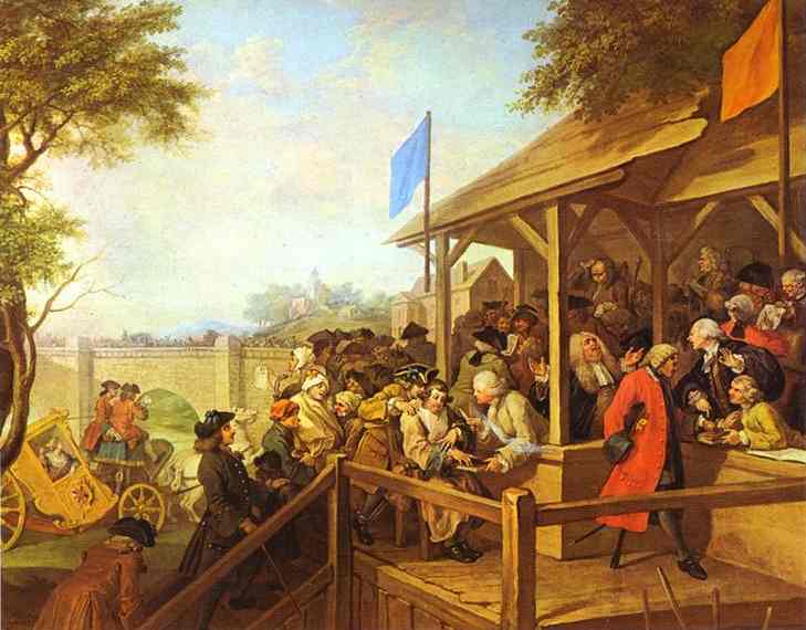 The Polling — William Hogarth