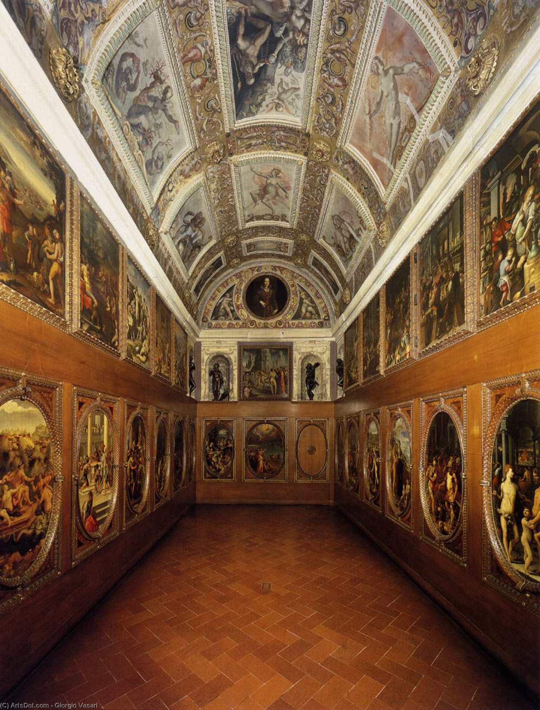 Vista Del Studiolo — Giorgio Vasari
