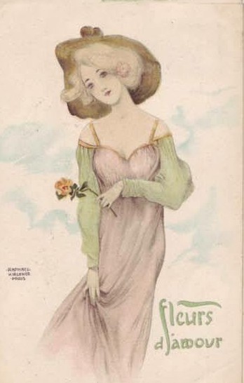 Love Flowers — Raphael Kirchner