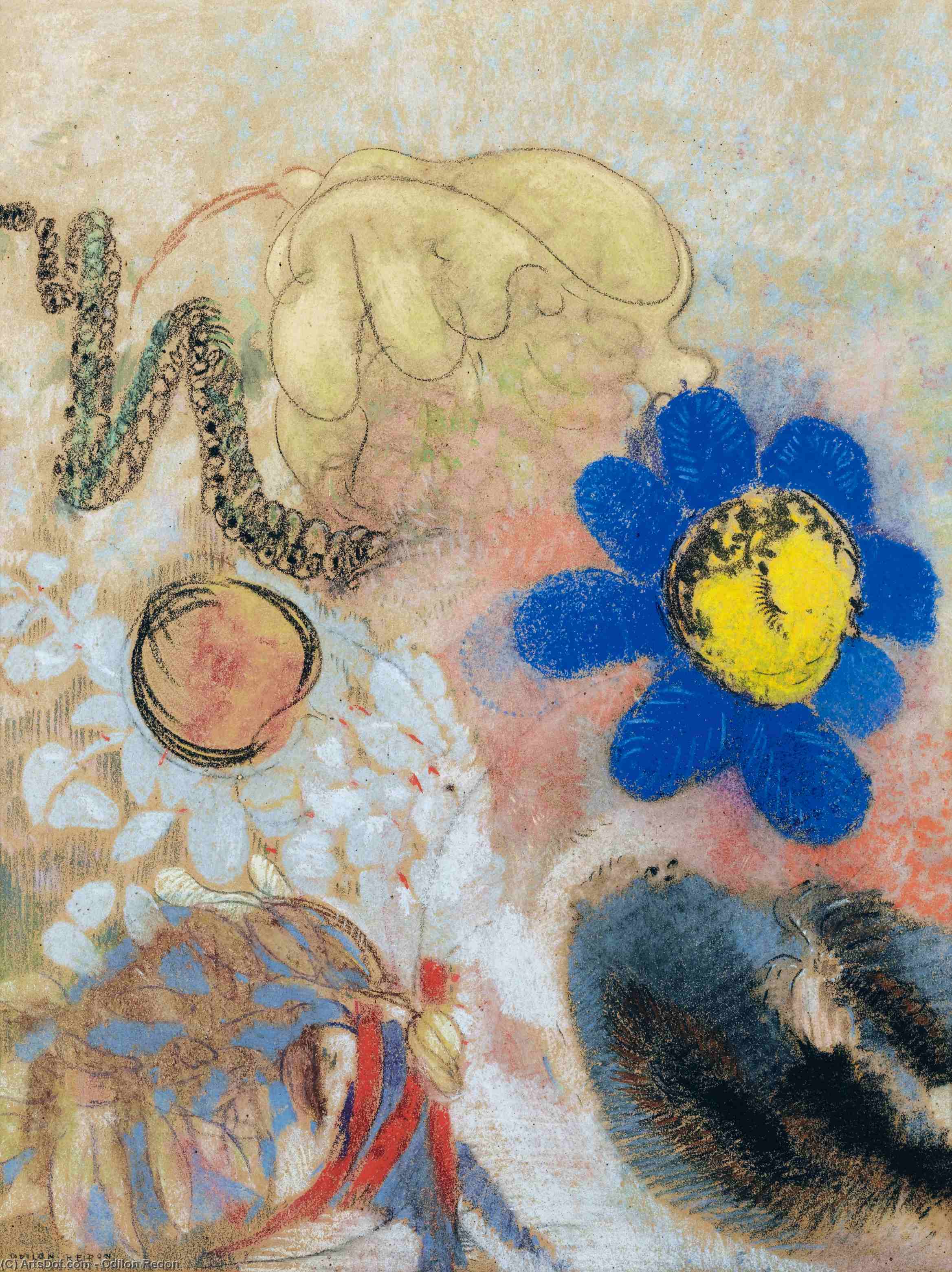 Flora Subacuática — Odilon Redon