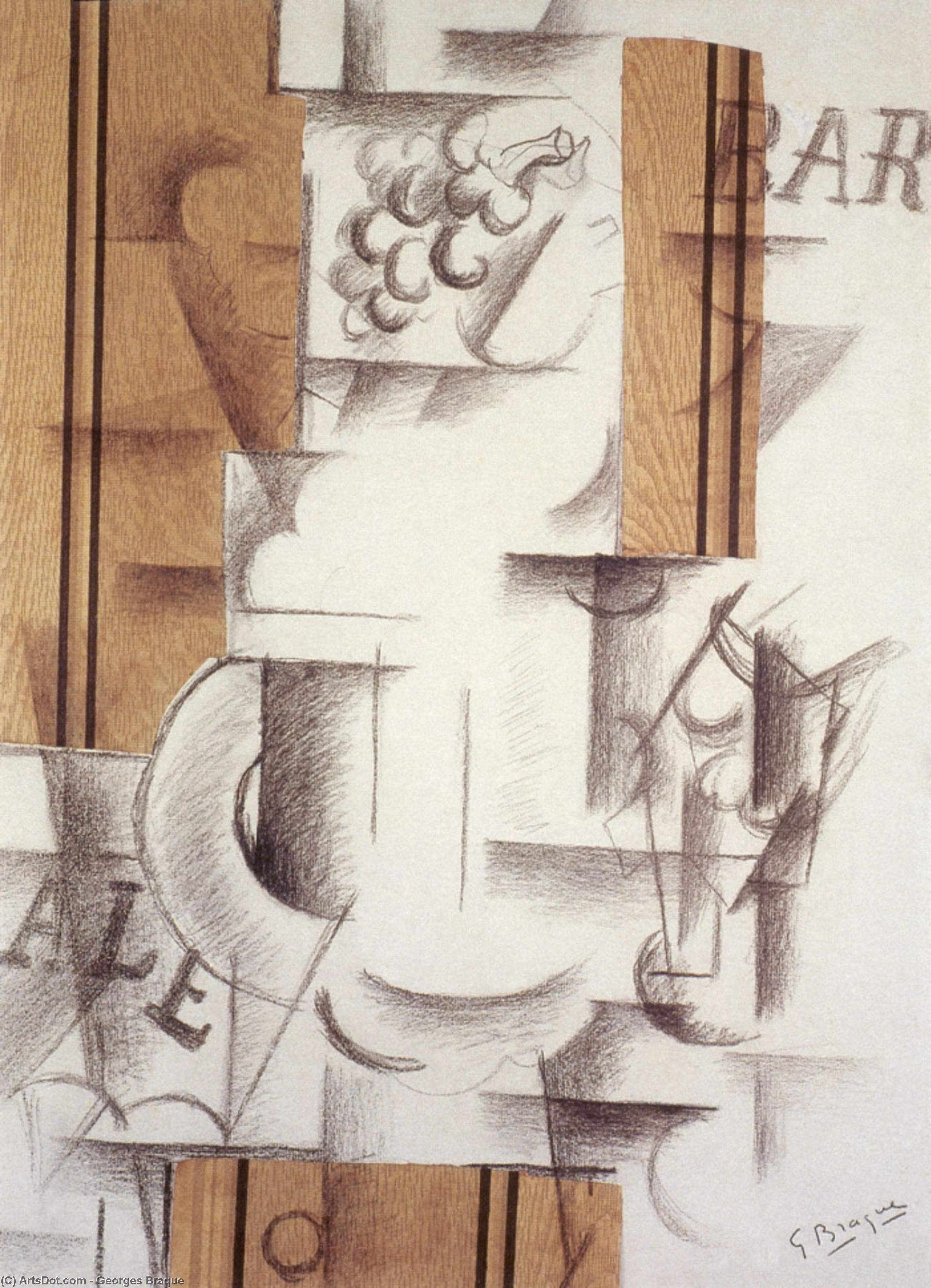 Fruttiera E Bicchiere — Georges Braque