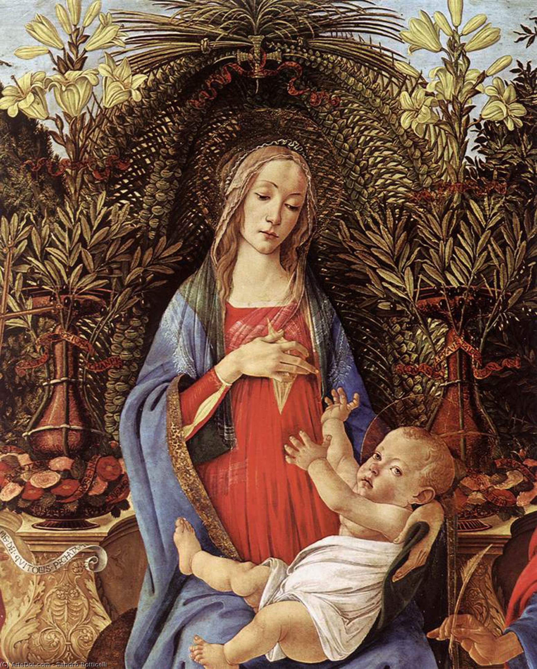 Pupitru Bardi (detaliu) — Sandro Botticelli