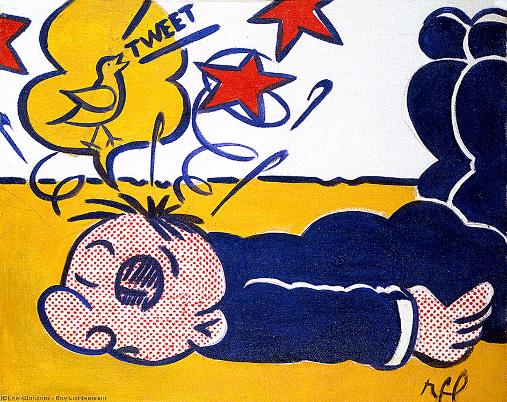 Wimpy (tweet) — Roy Lichtenstein