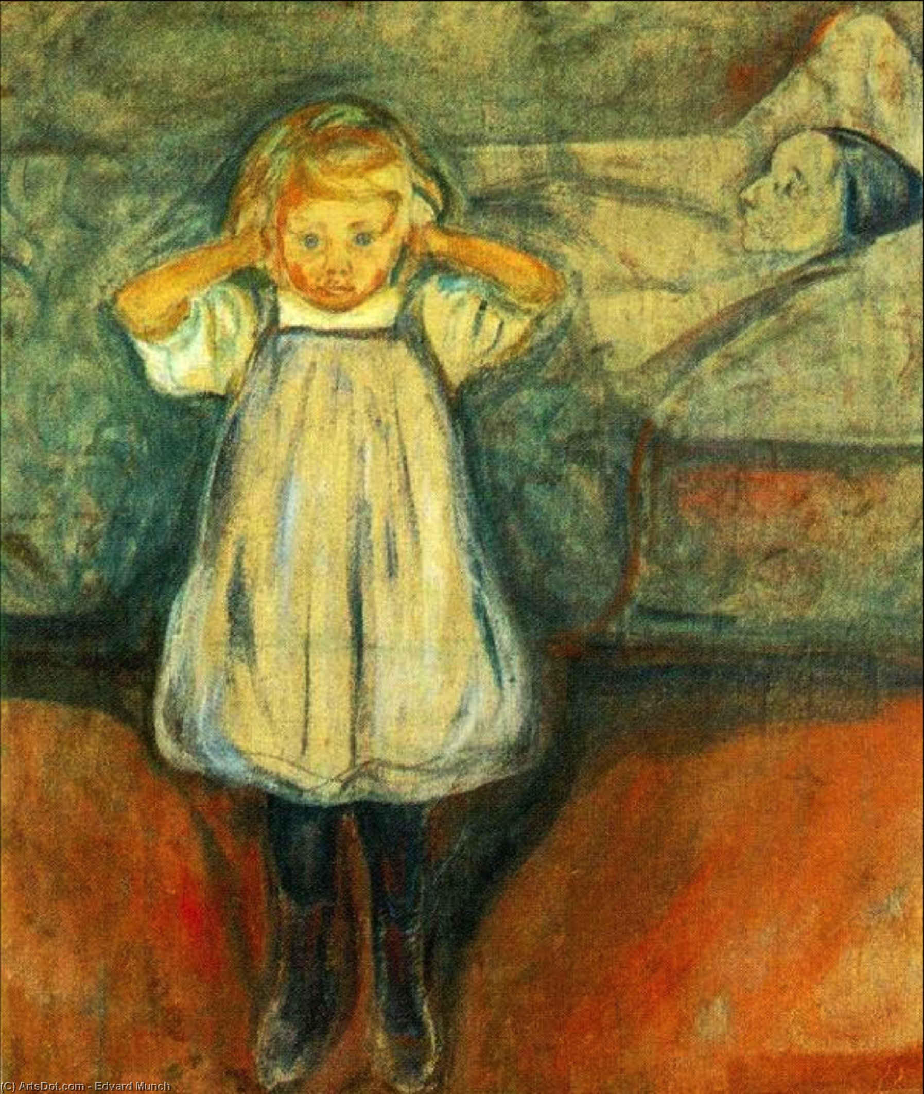Den Døde Moren — Edvard Munch