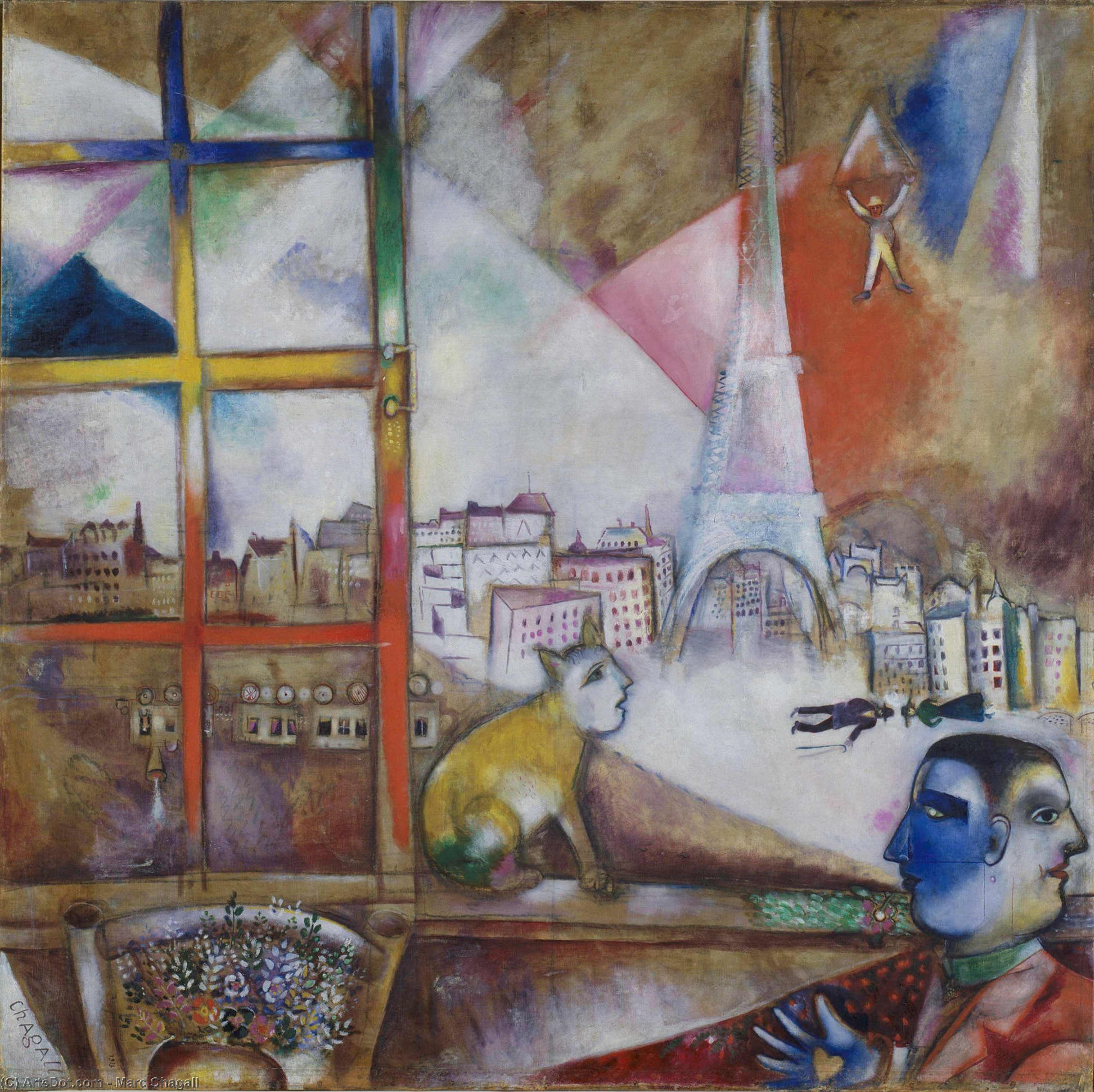 Pencereden Paris — Mark Şagal