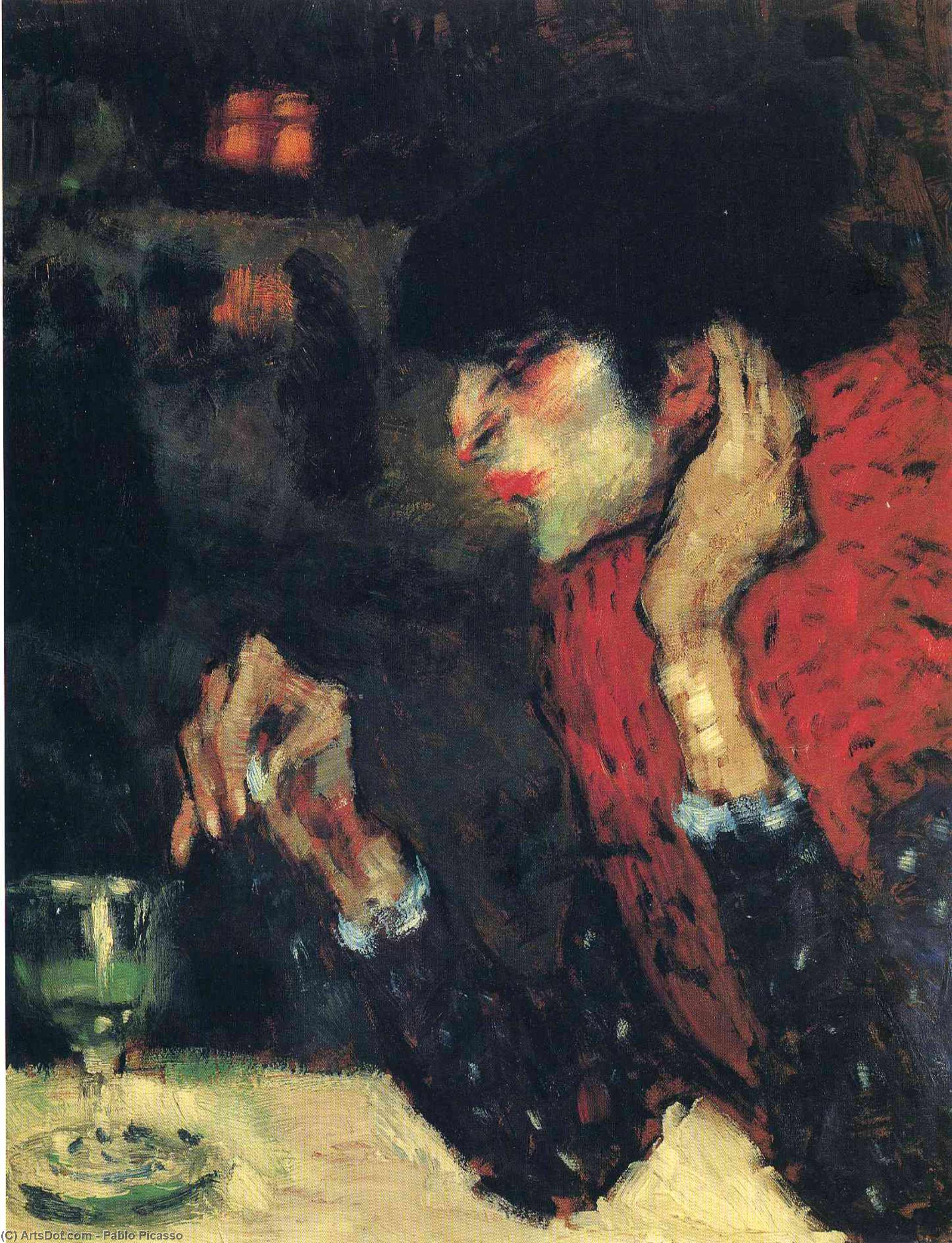 Der Absinthe-trinker — Pablo Picasso