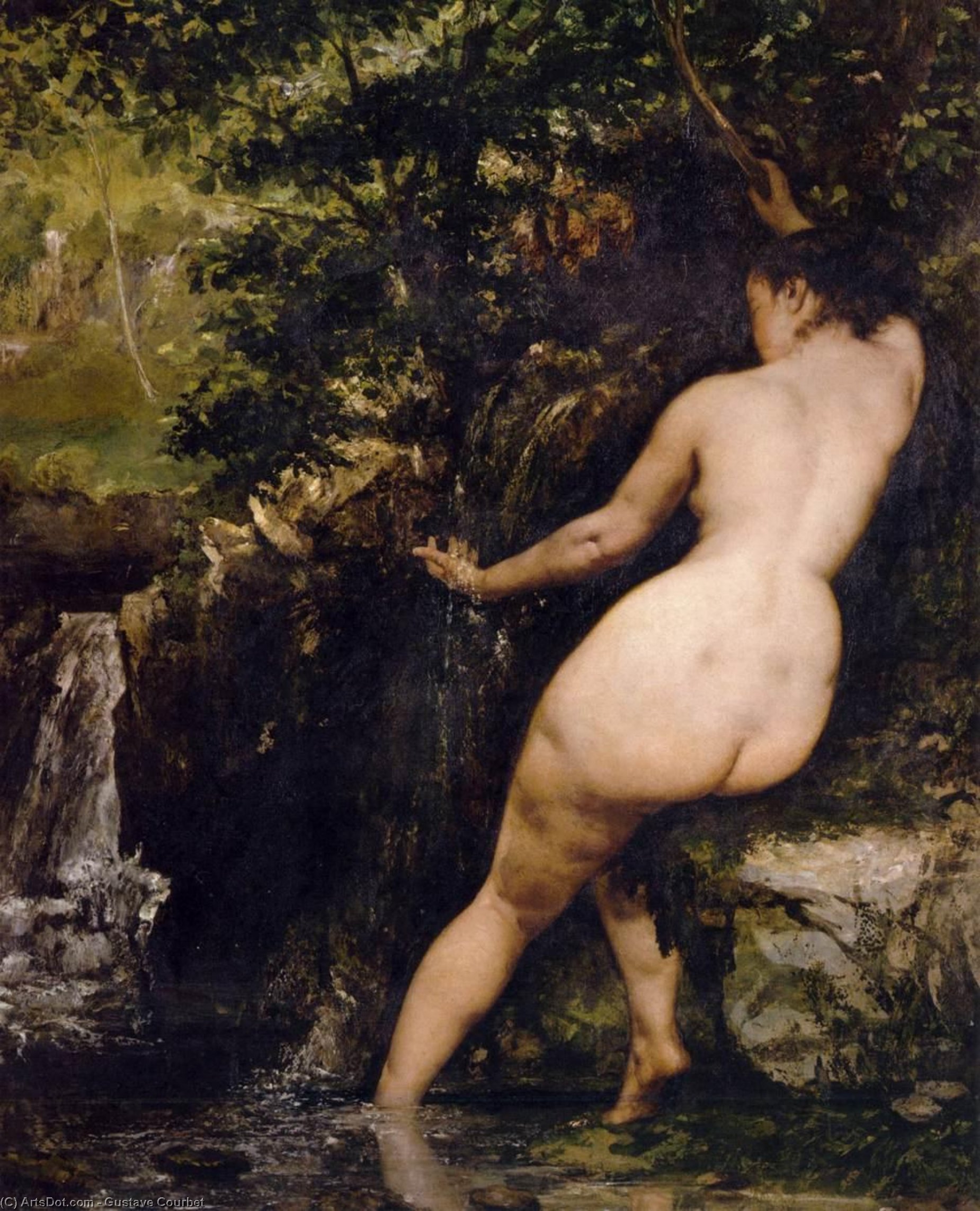The Source — Gustave Courbet