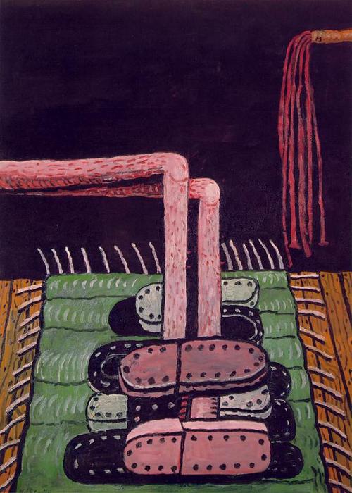 Green Rug — Philip Guston