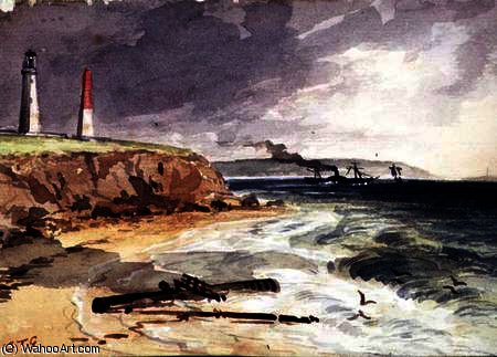 Lighthouse, Queenscliff, — Samuel Thomas Gill