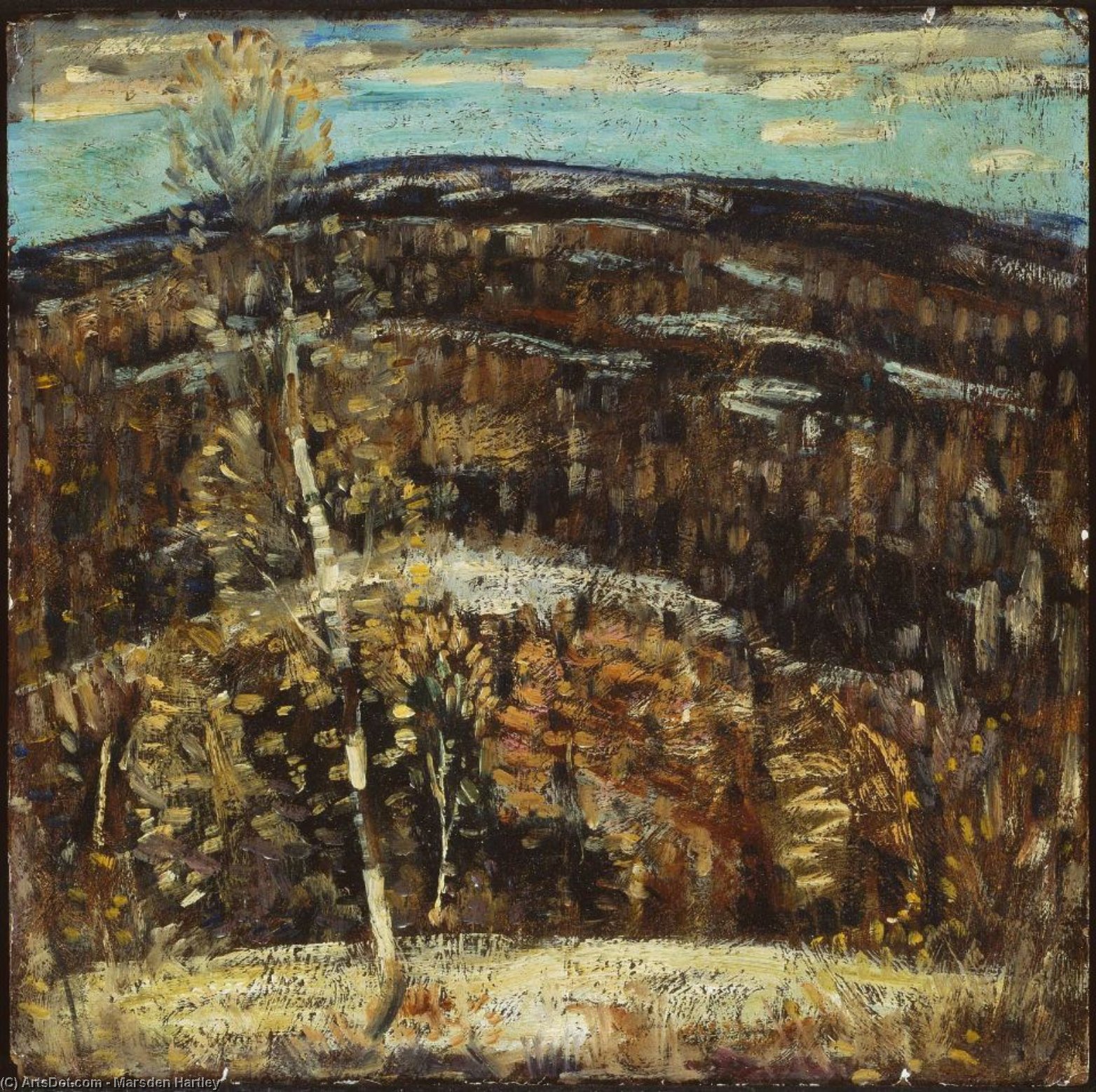 The Hill — Marsden Hartley