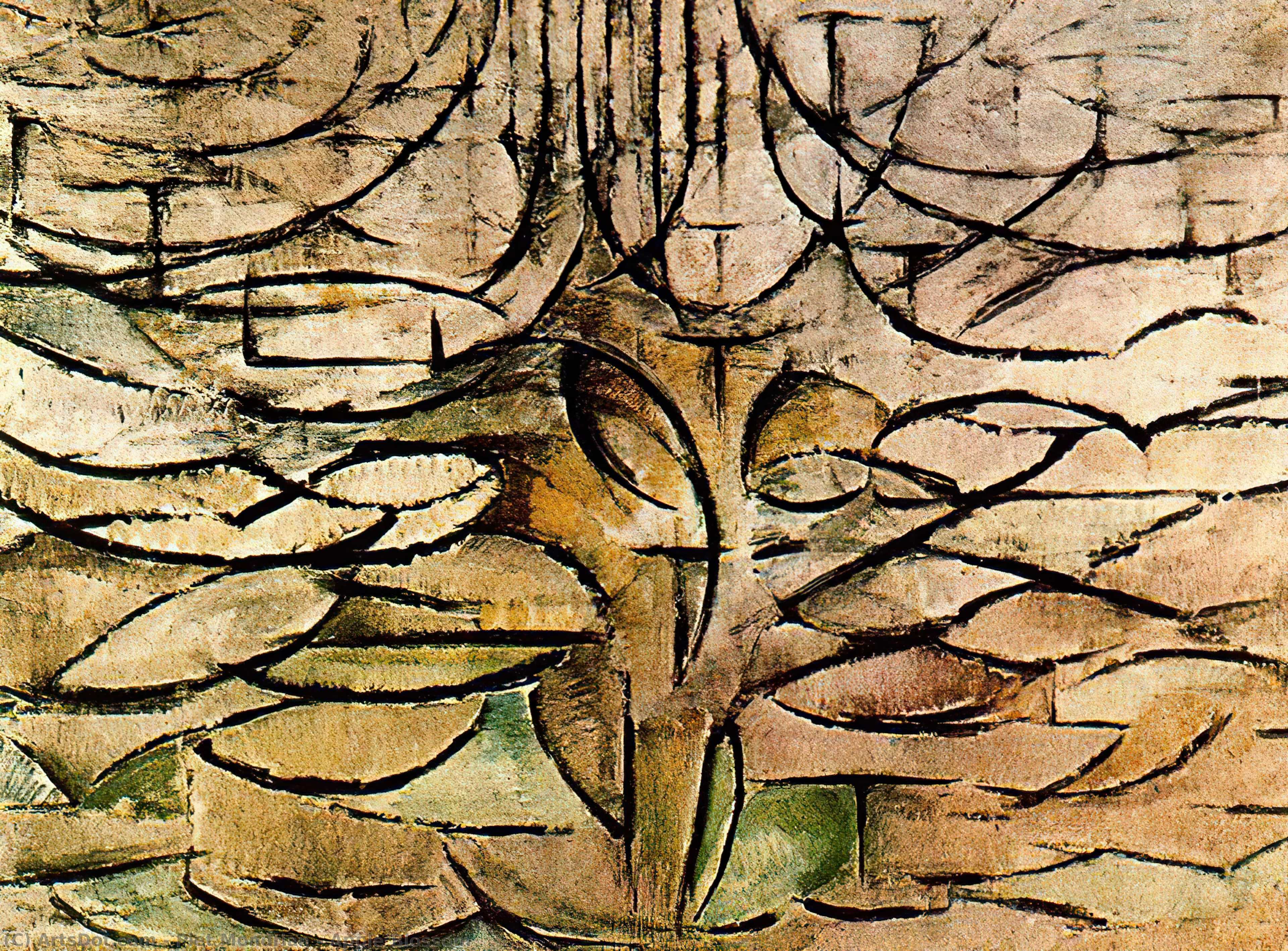 Apple Blossom — Piet Mondrian