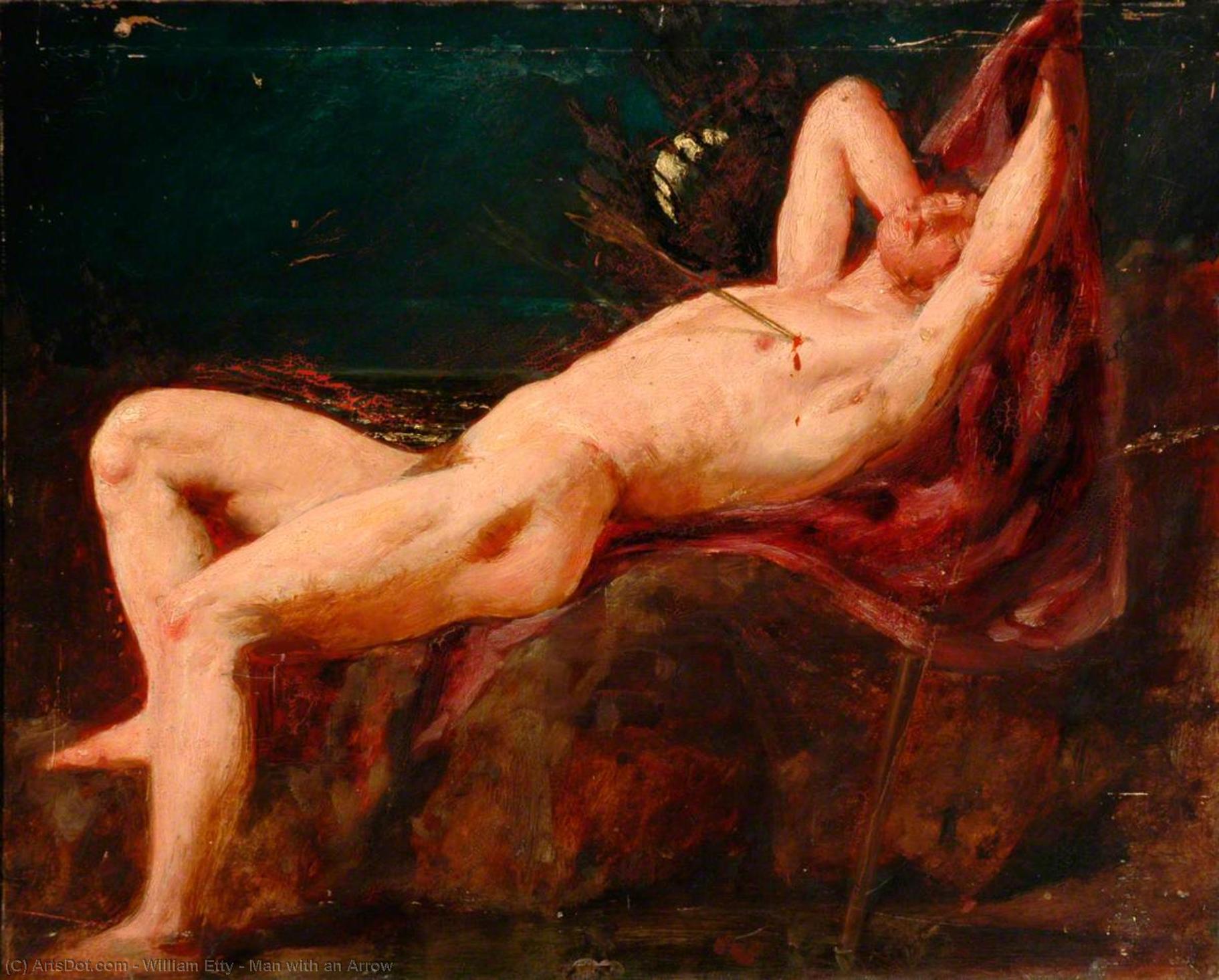 Man With An Arrow — William Etty