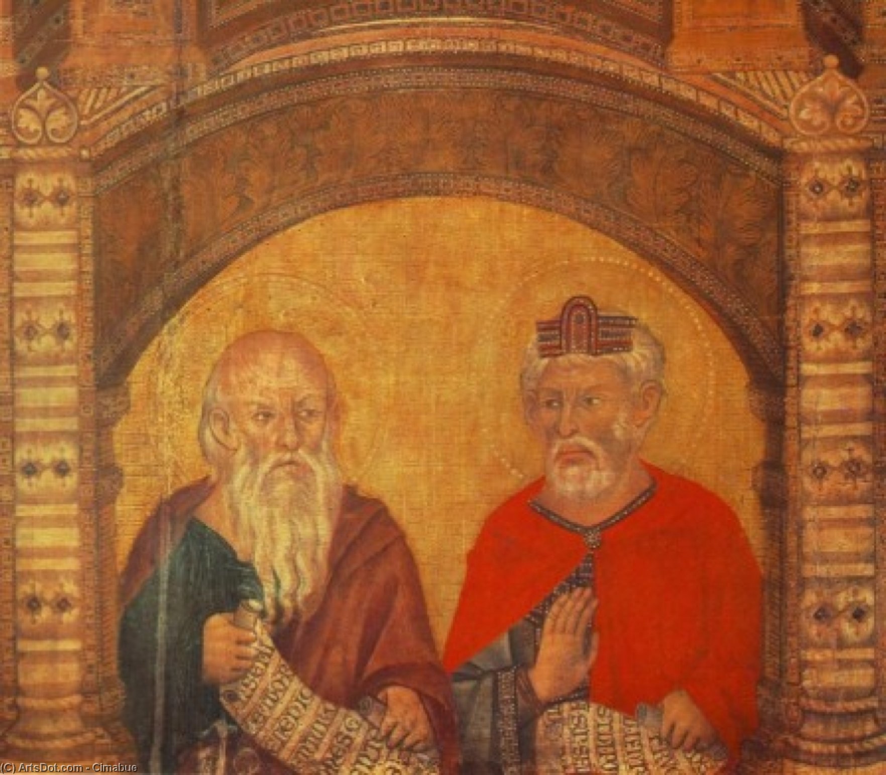 La Virgen Majestuosa — Cimabue