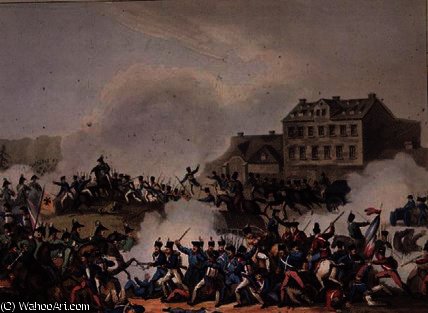 Battle Of Leipsic — William Heath