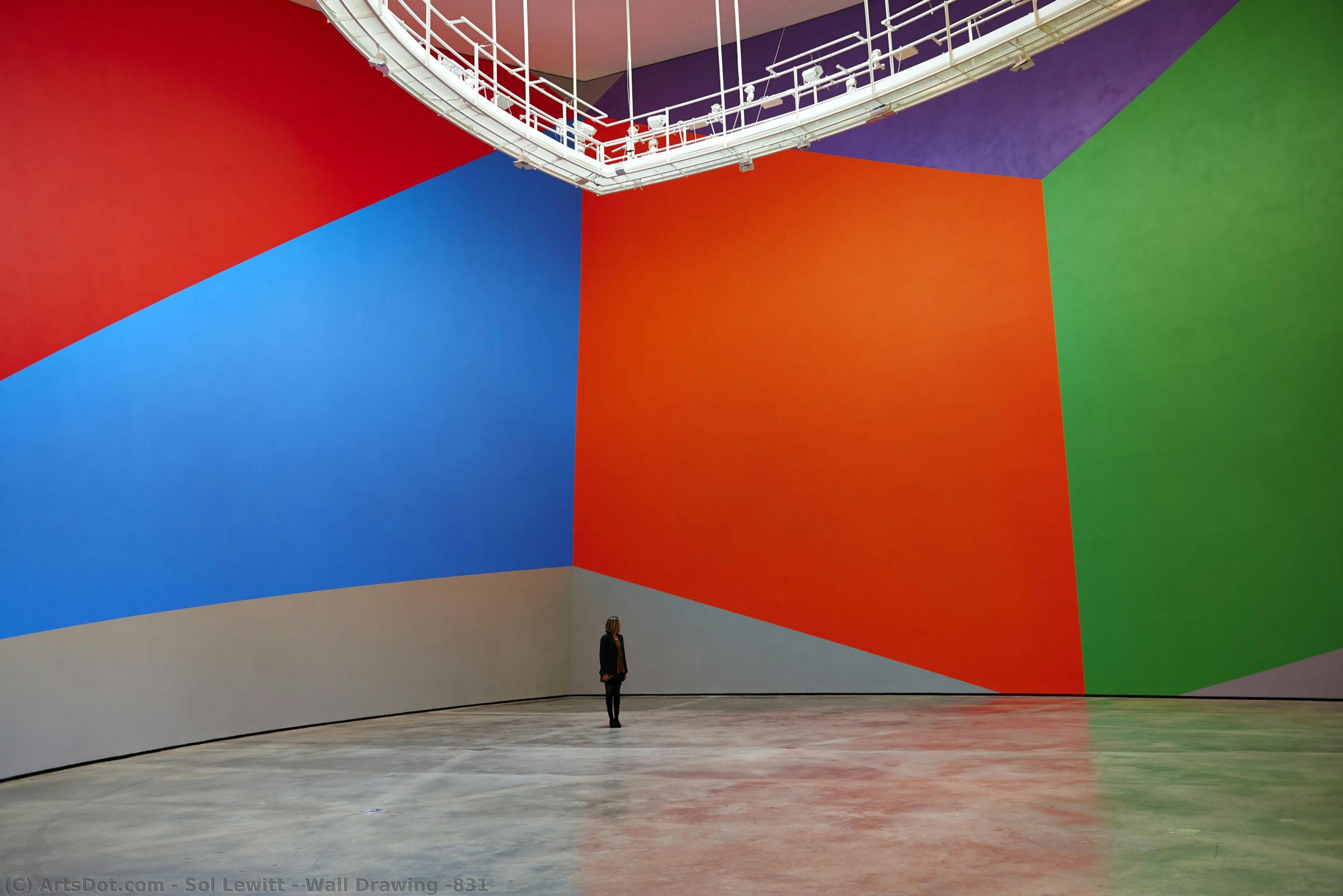 Wall Drawing #831 — Solomon Lewitt