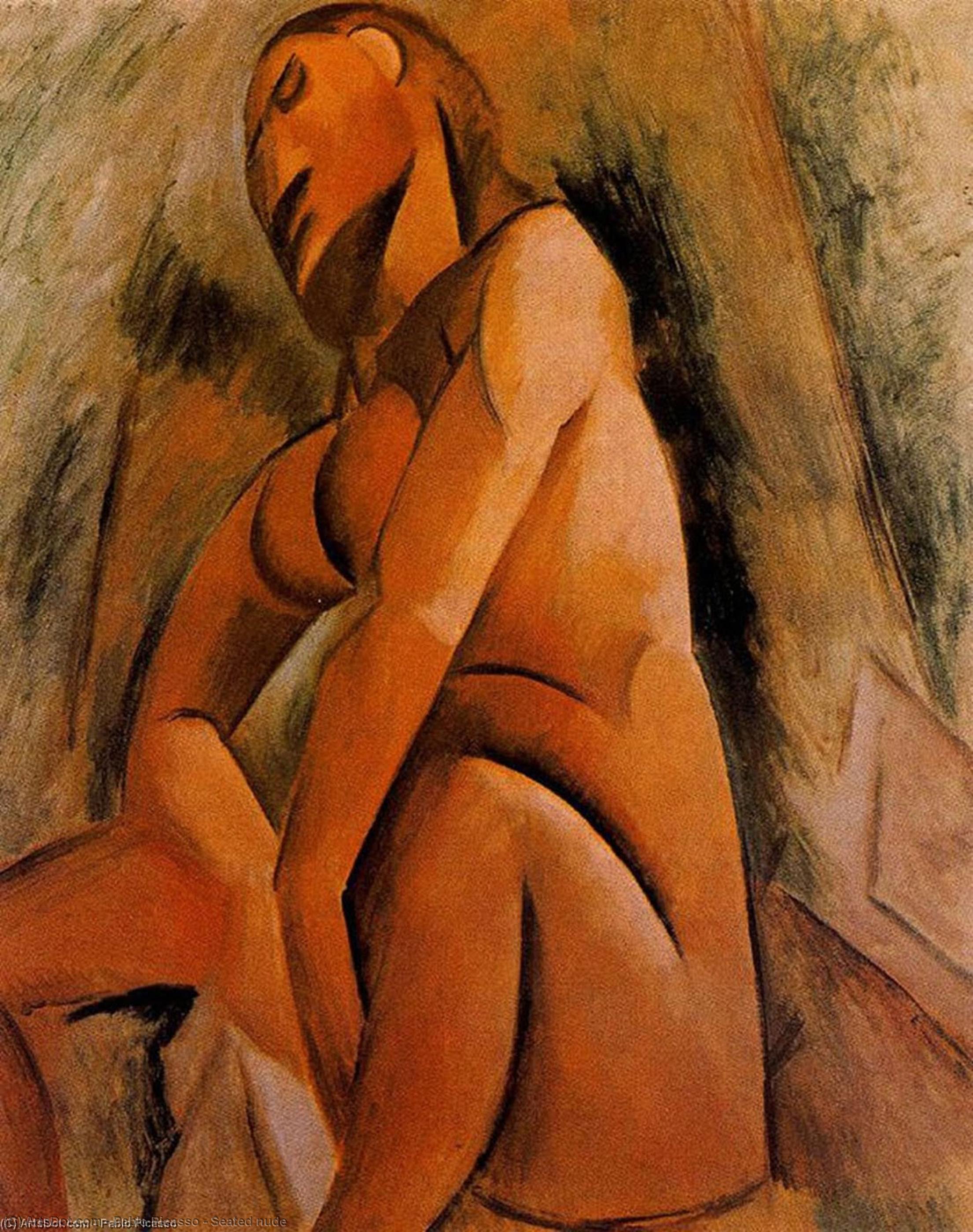 Nudo Seduto — Pablo Picasso
