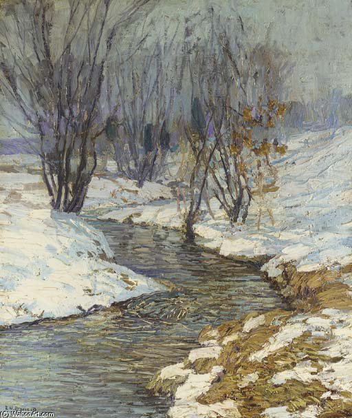 Winter Afternoon — Edward Willis Redfield