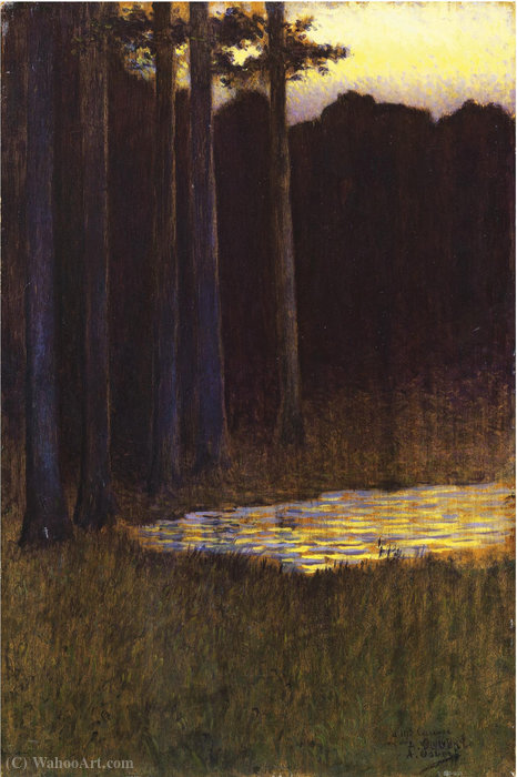 Forest Night — Alphonse Osbert