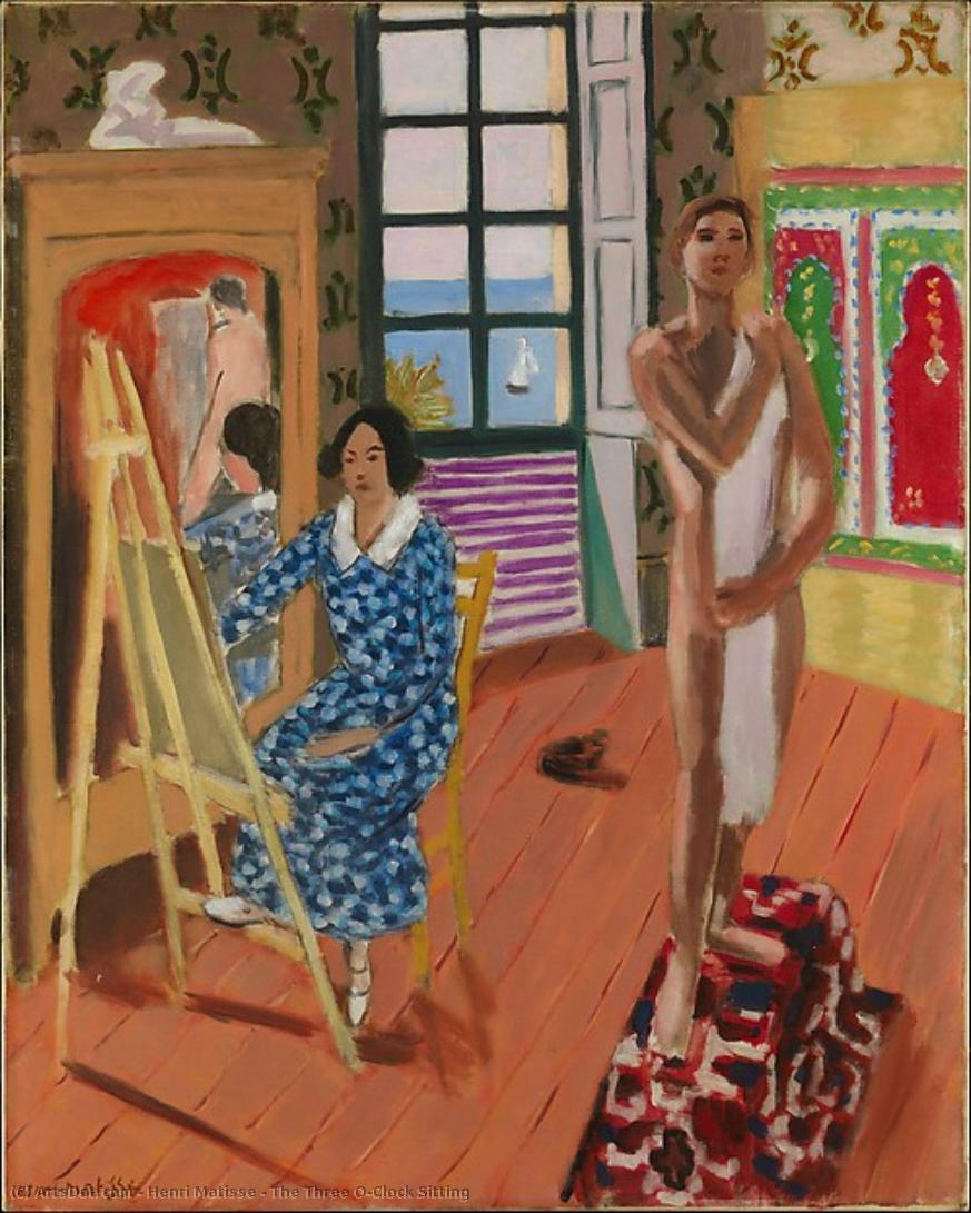Sedění V Tři Hodiny — Henri Matisse
