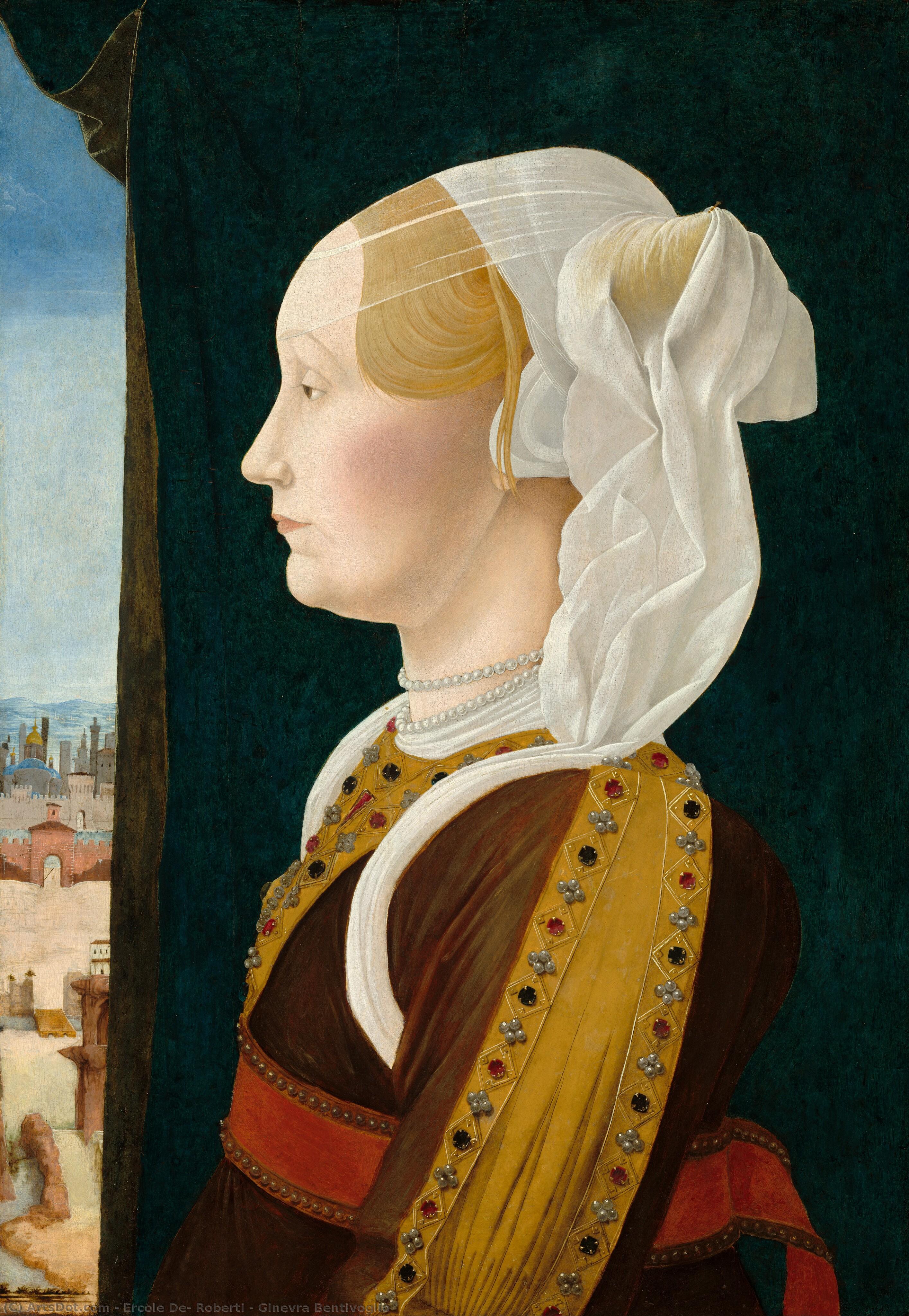 Ginevra Bentivoglio — エルコレ・デ・ロベルティ