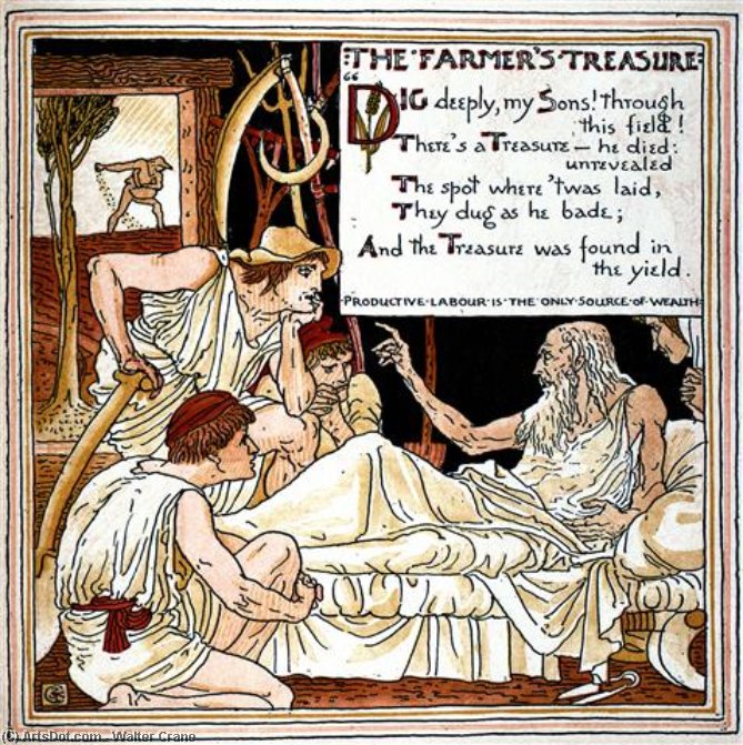 The Farmer's Treasure — Valteris Kreinas
