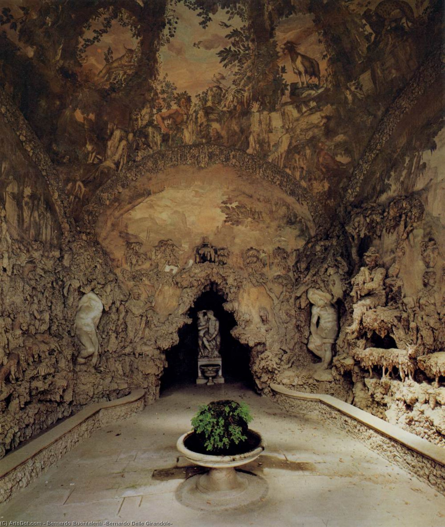 The Grotto Grande — Bernardo Buontalenti (bernardo Delle Girandole)