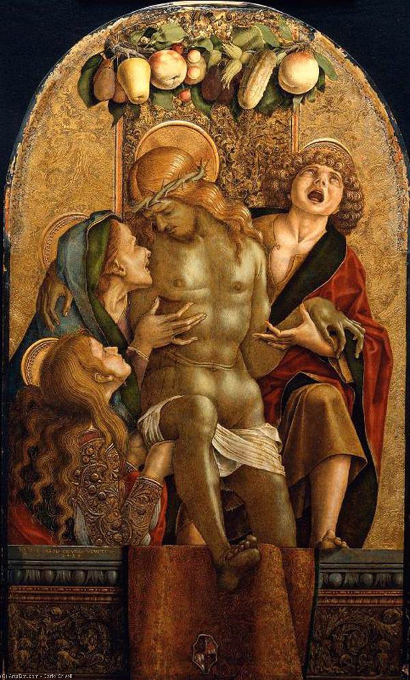 Lamentation Over The Dead Christ — 카를로 크리벨리
