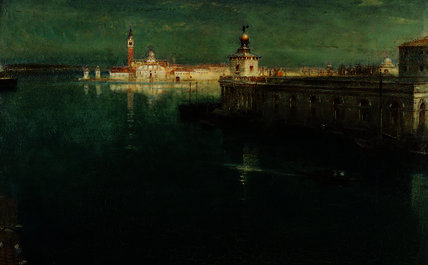 St. Giorgio From The Housetops — Albert Goodwin