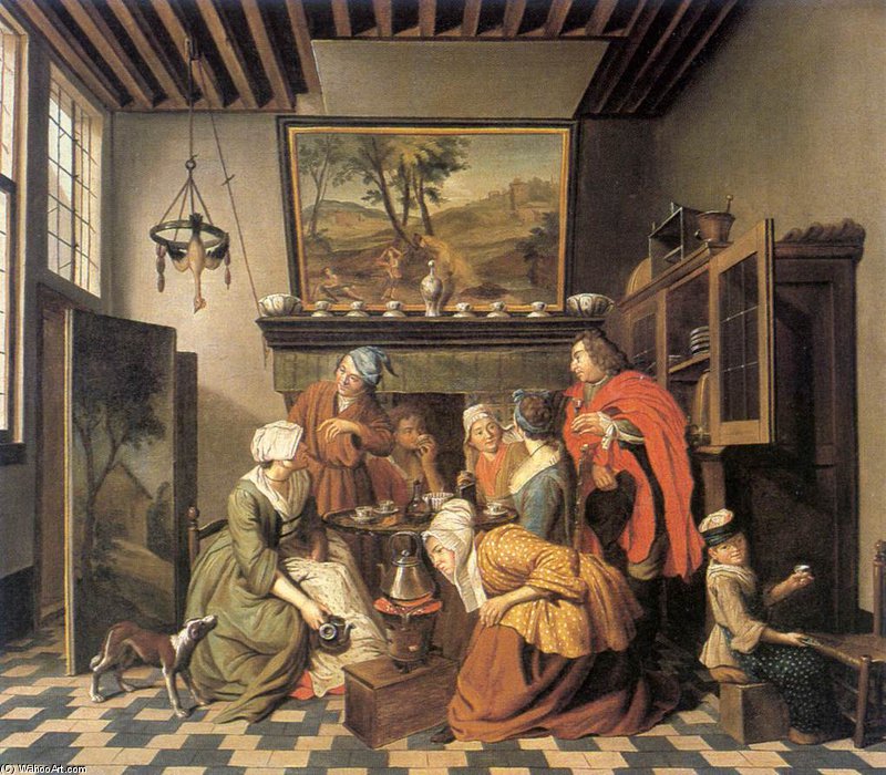 Tea Time — Jan Josef Horemans The Elder